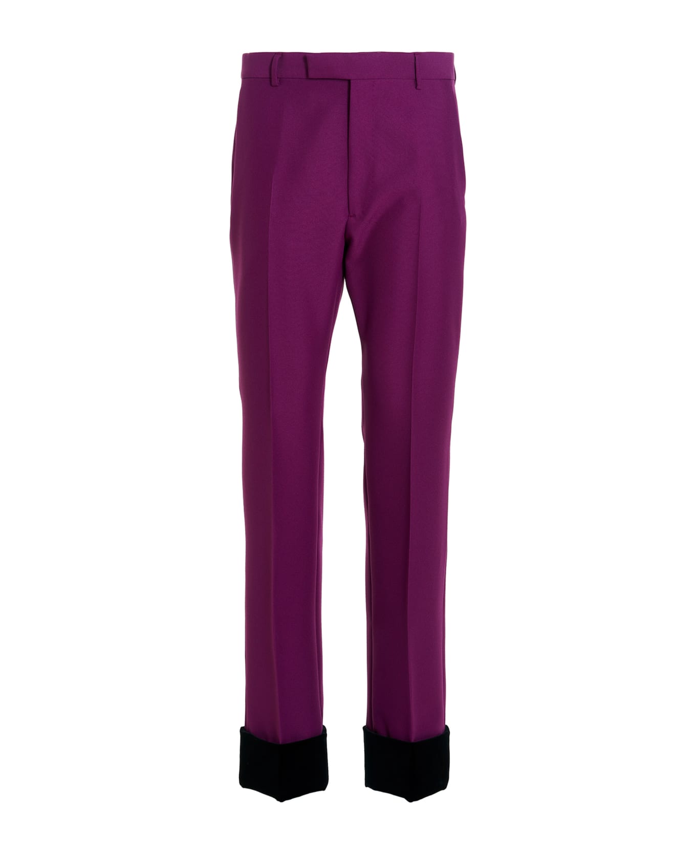 Gucci Corduroy Hem Pants - Purple