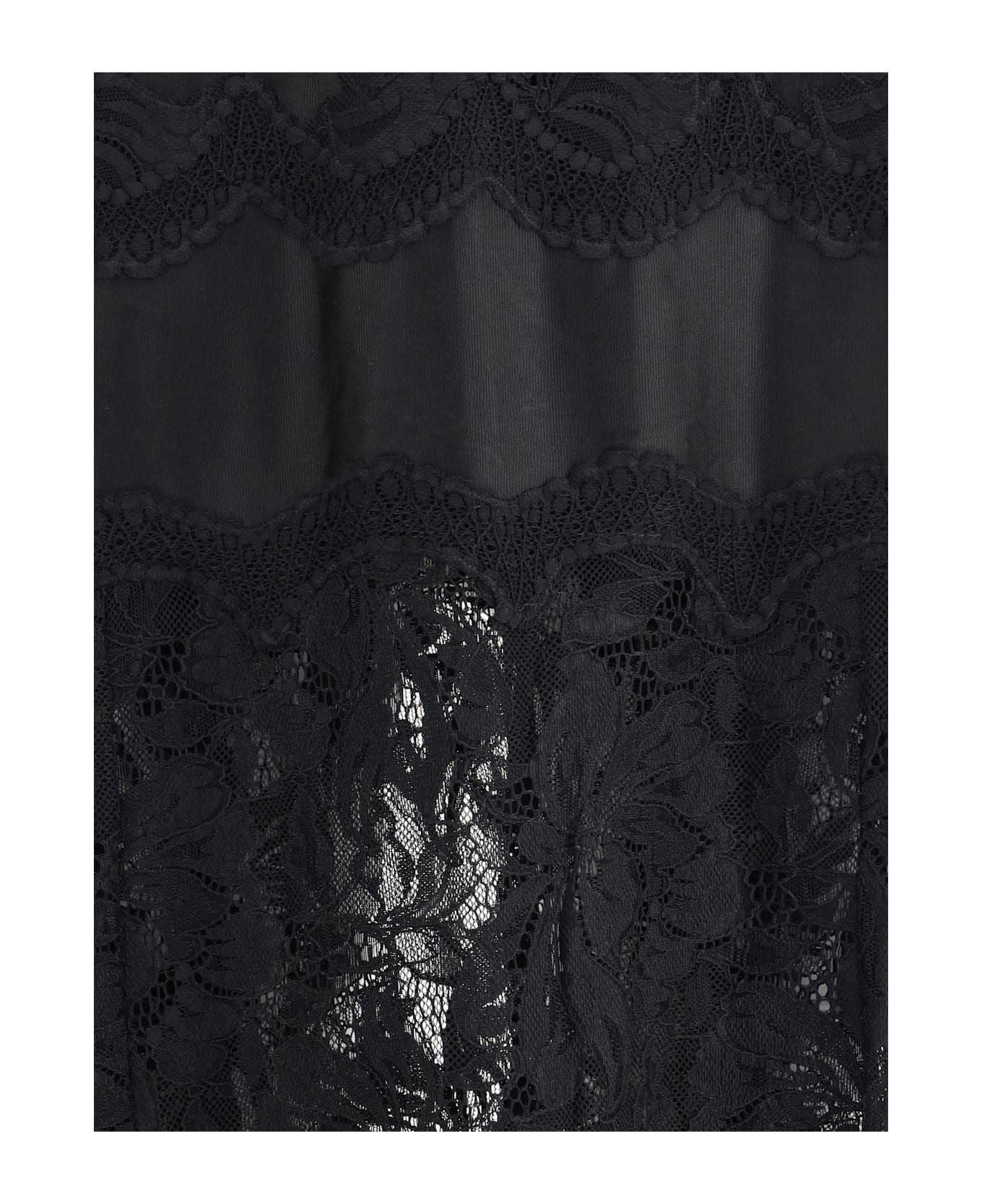 Paco Rabanne Laced Long Dress