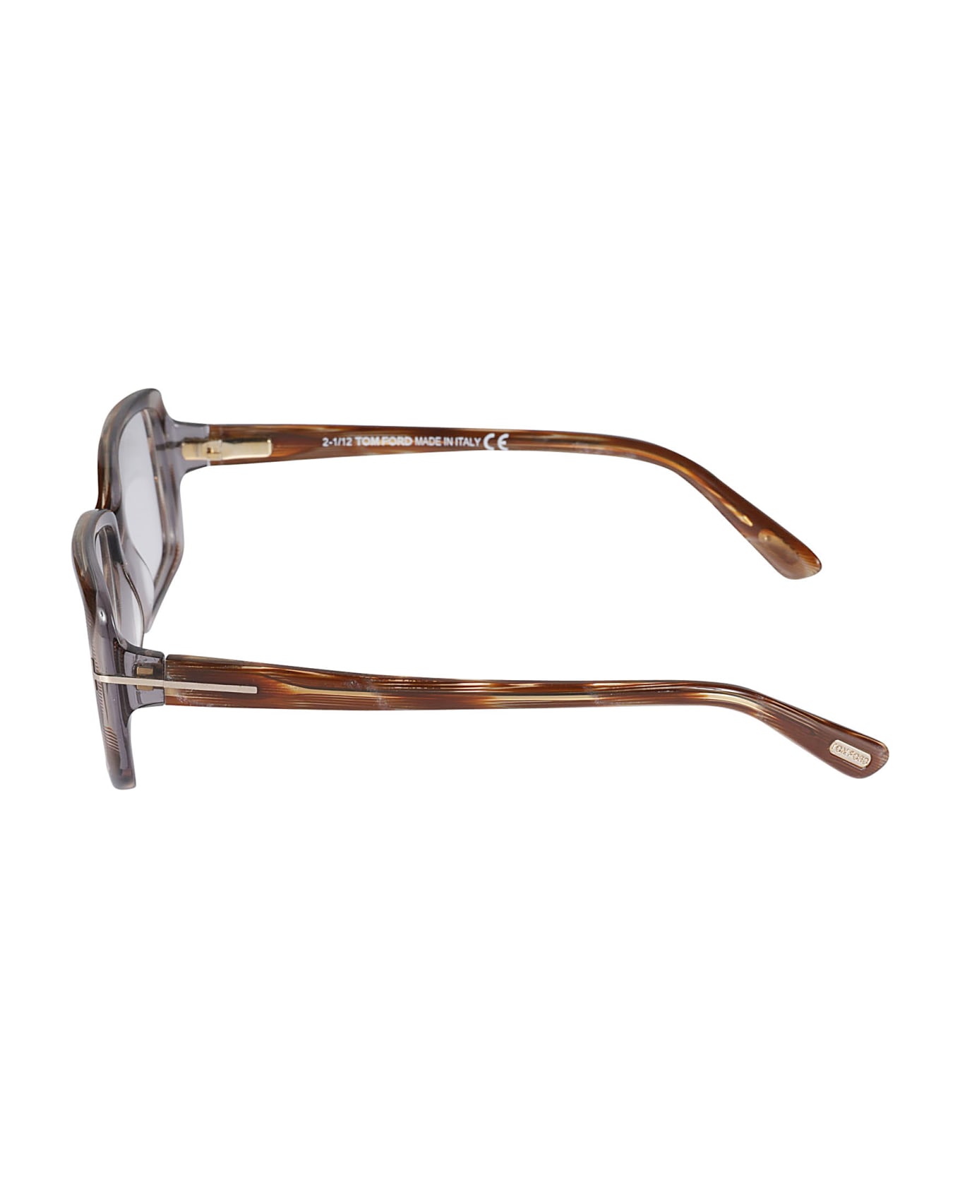 Tom Ford Eyewear Stripe Effect Frame Glasses - 059