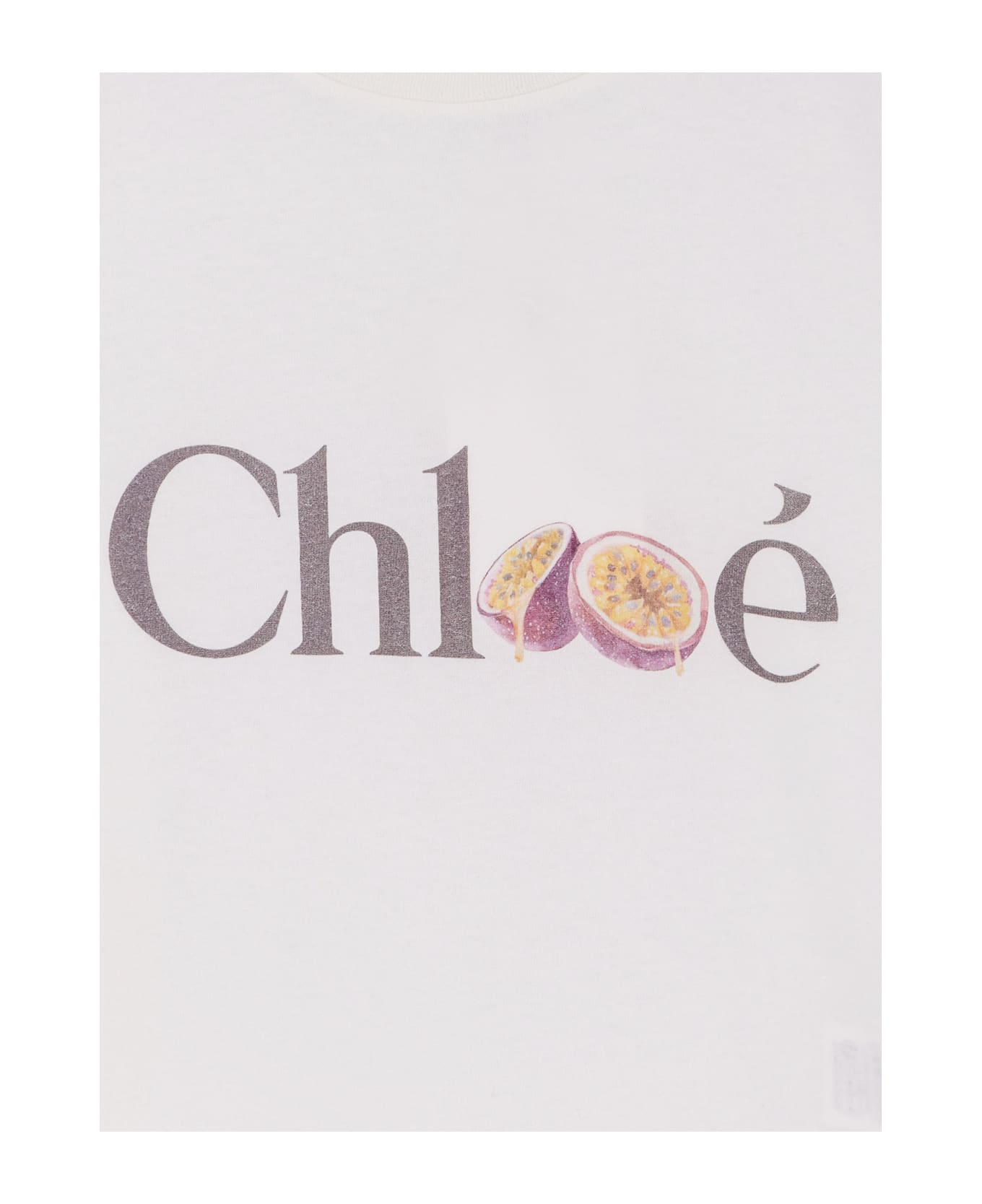 Chloé Cotton T-shirt - White