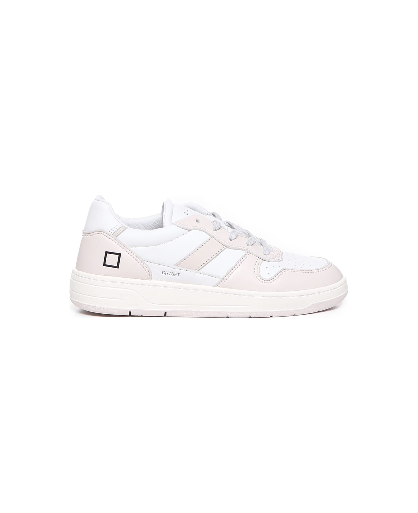 D.A.T.E. Court 2.0 Soft Sneakers - White-pink