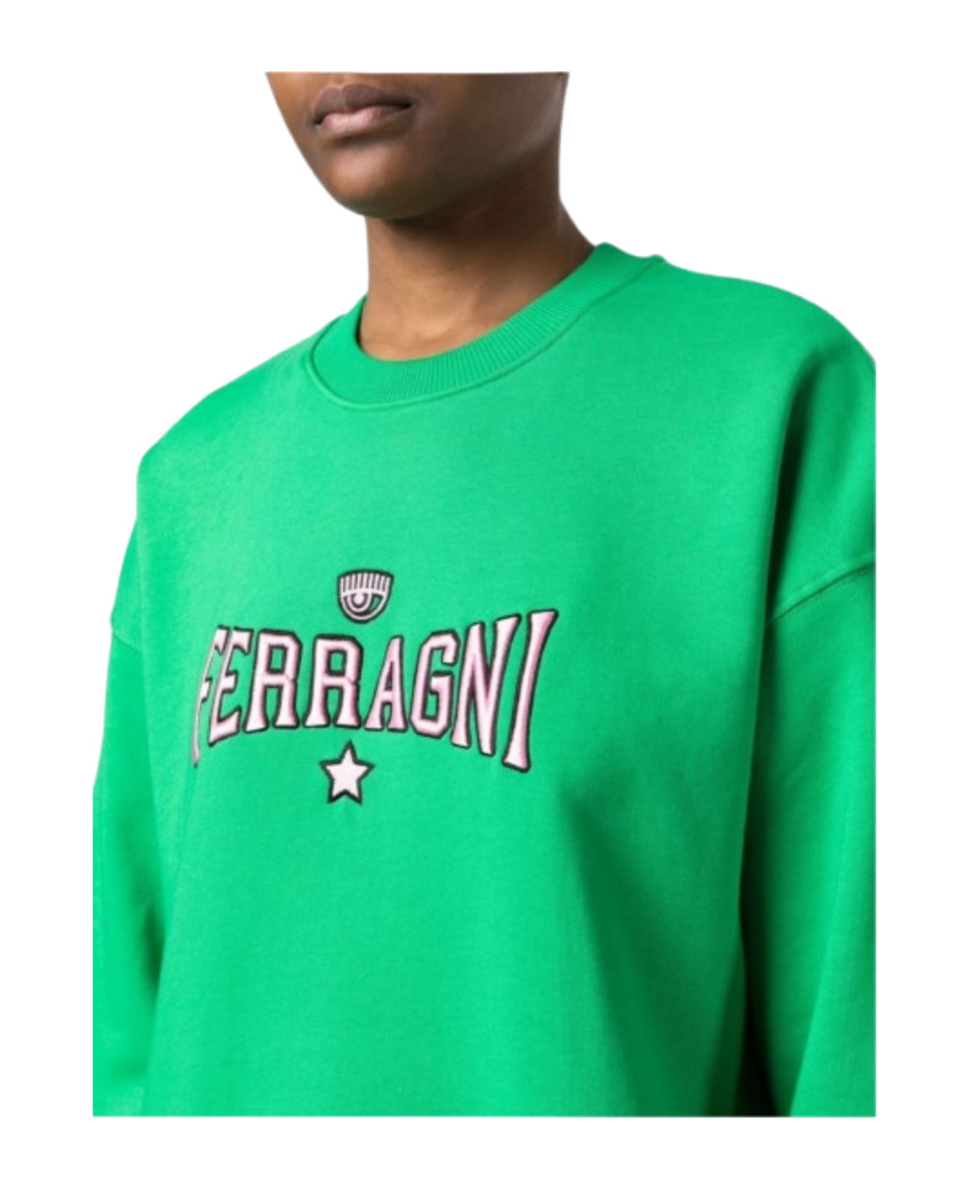 Chiara Ferragni Sweaters Green - Green