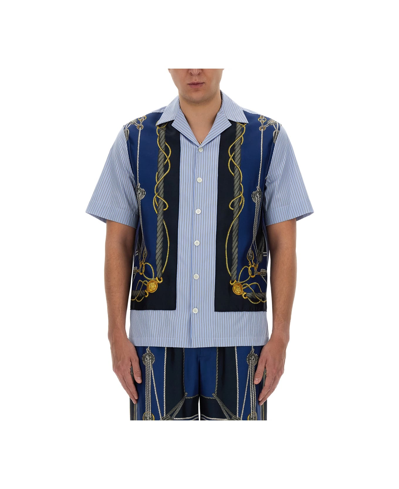 Versace Striped "nautical" Shirt - MULTICOLOUR