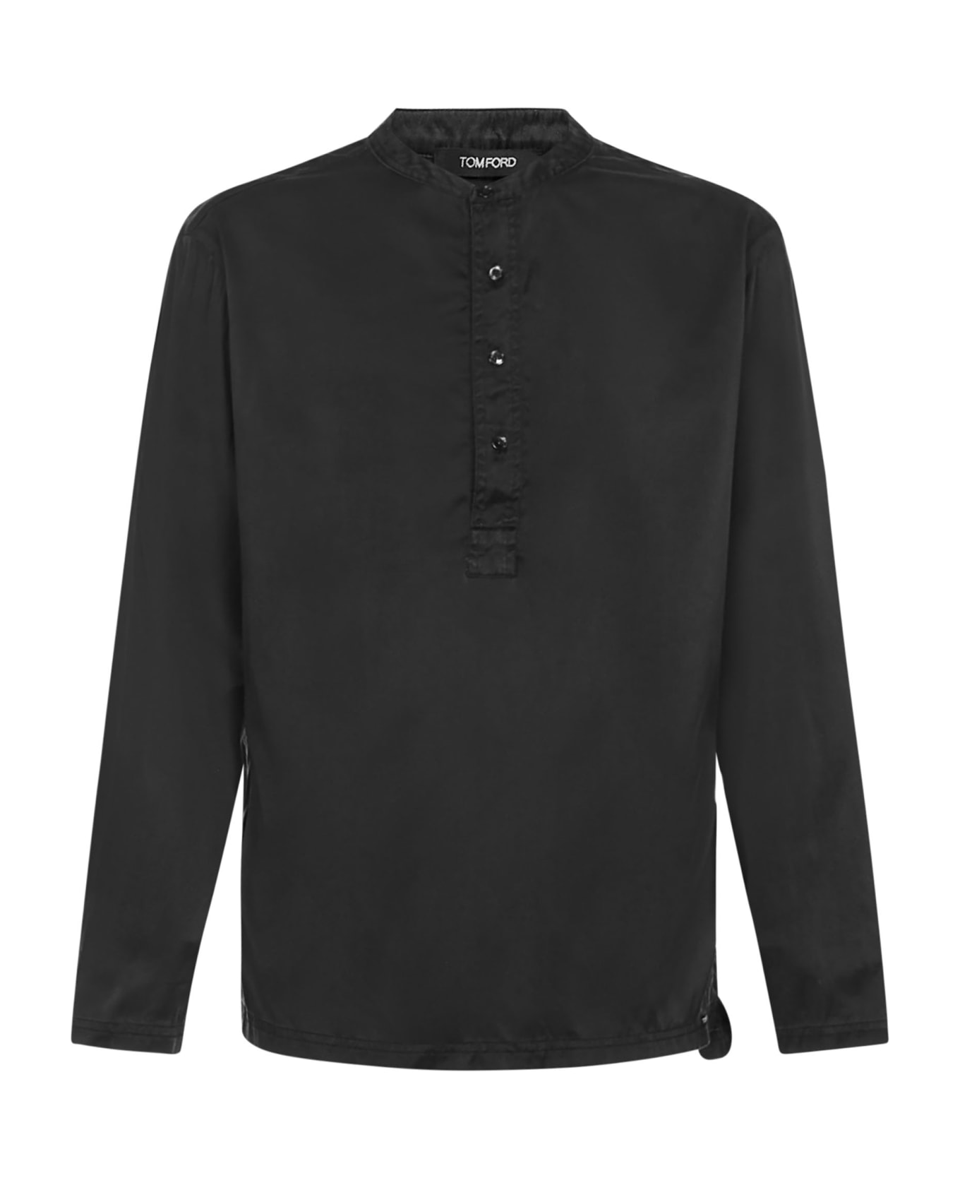 Tom Ford Henley Pajama - Black パジャマ