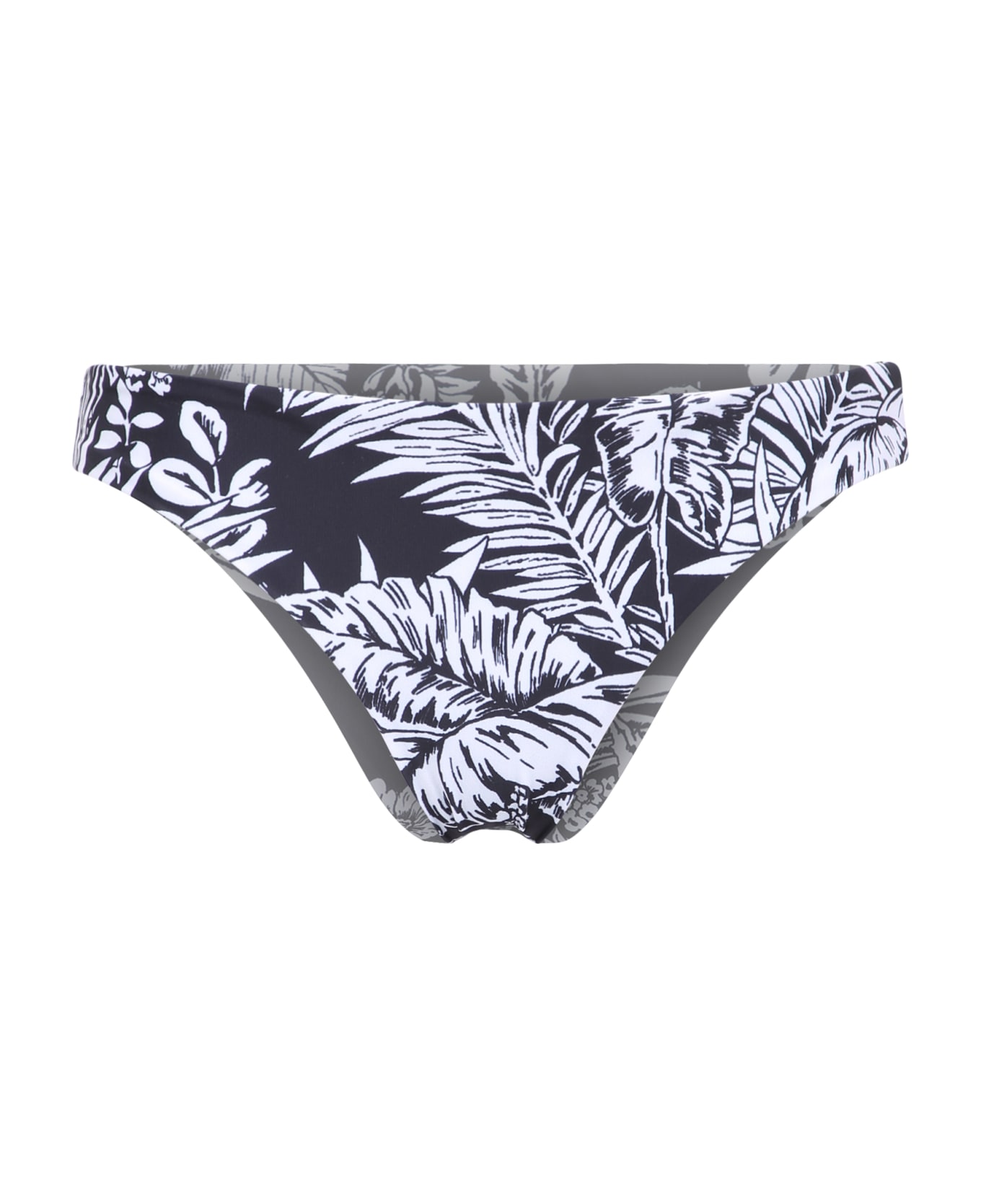 Palm Angels Jungle Print Bikini Bottoms - Black