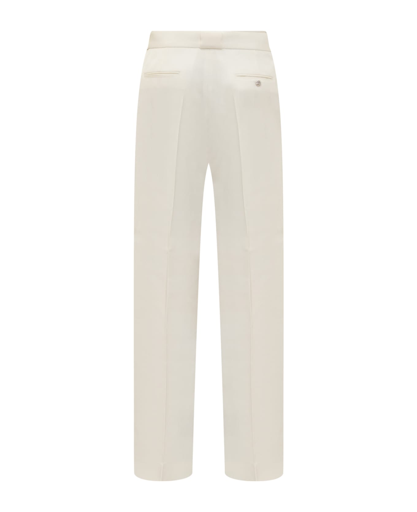 Lanvin Virgin Wool And Silk Trousers - MOON ボトムス