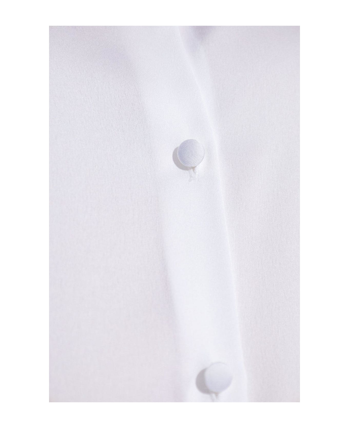 Emporio Armani Satin Shirt - Bianco caldo