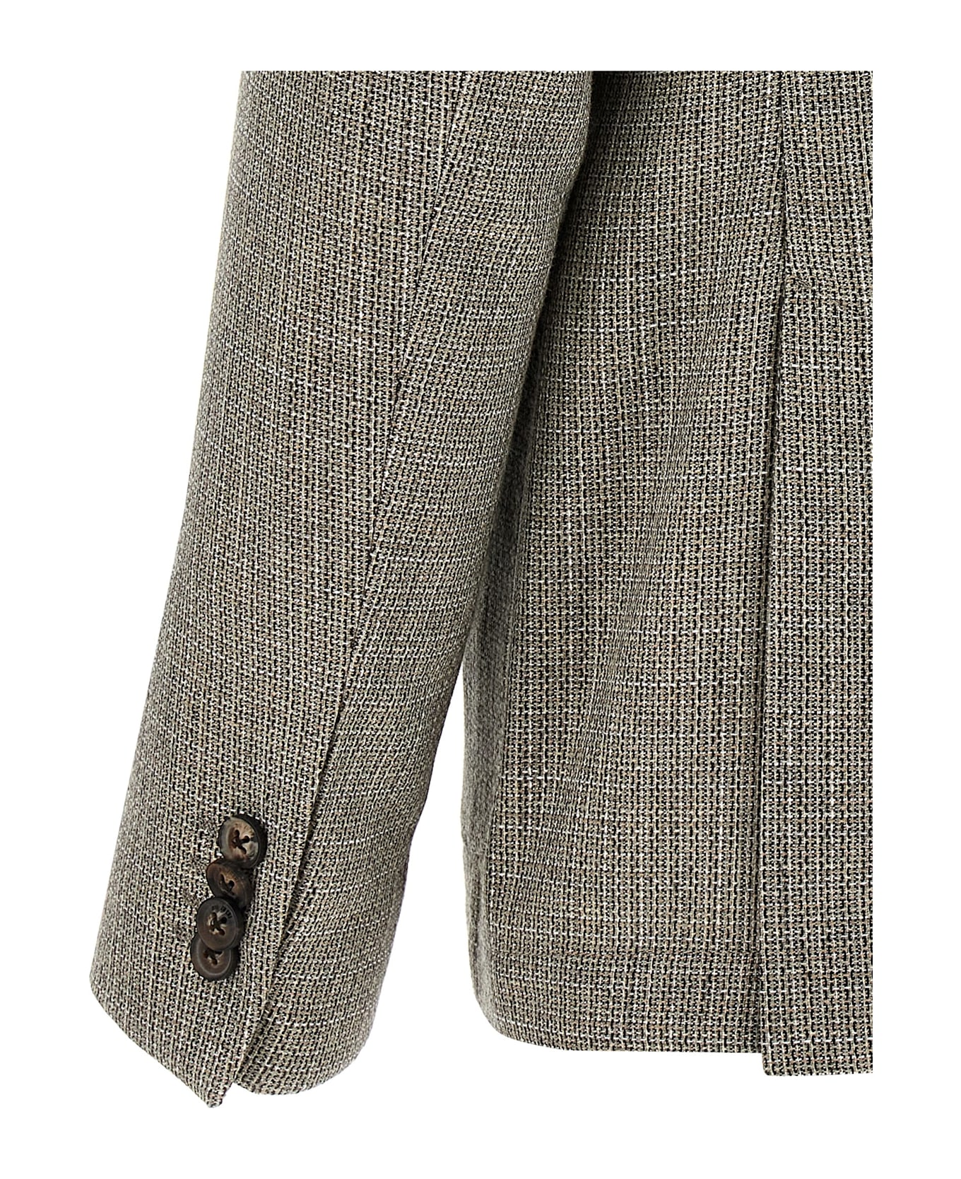 Pal Zileri Single-breasted Blazer - Beige