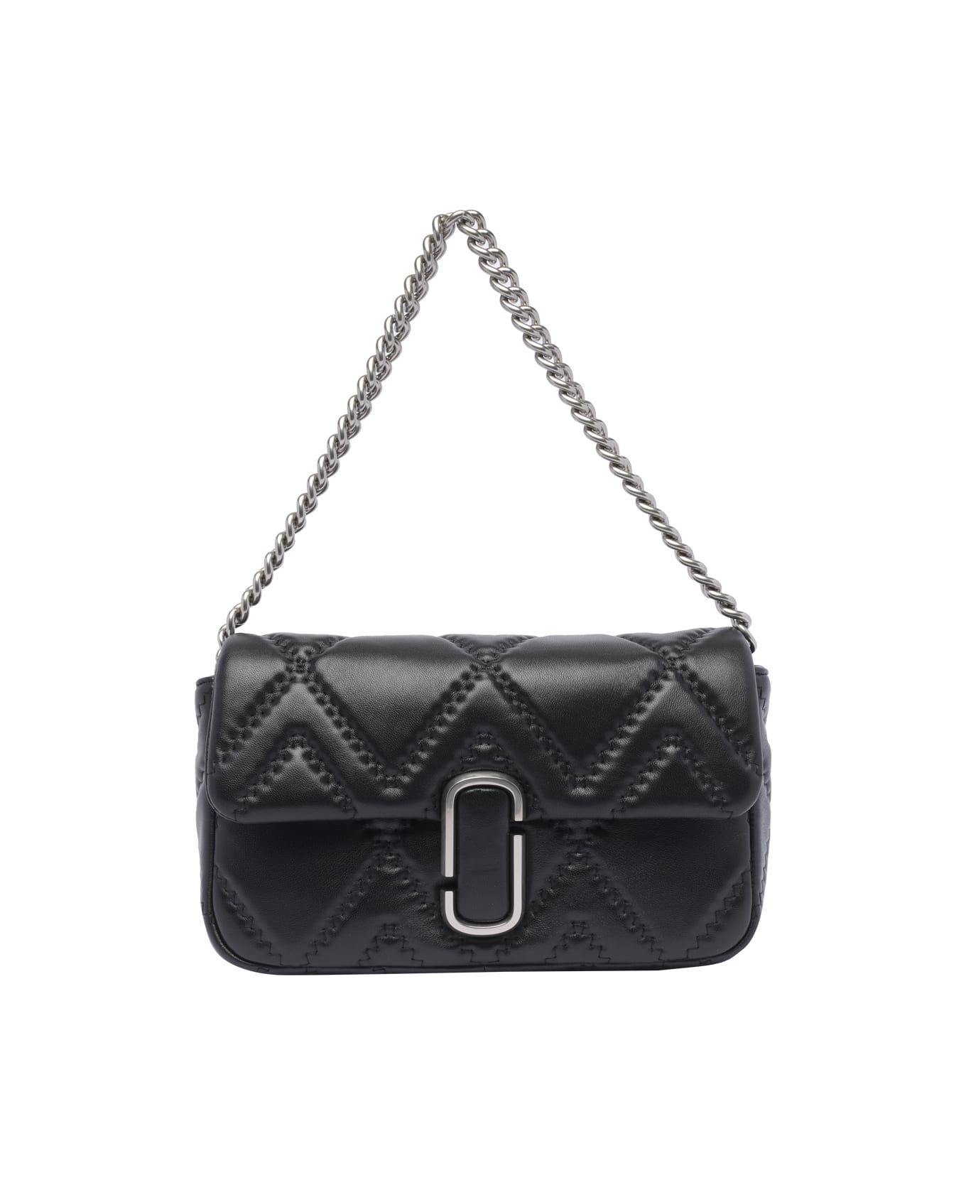 Marc Jacobs The Quilted Leather J Marc Bag - Nero ショルダーバッグ