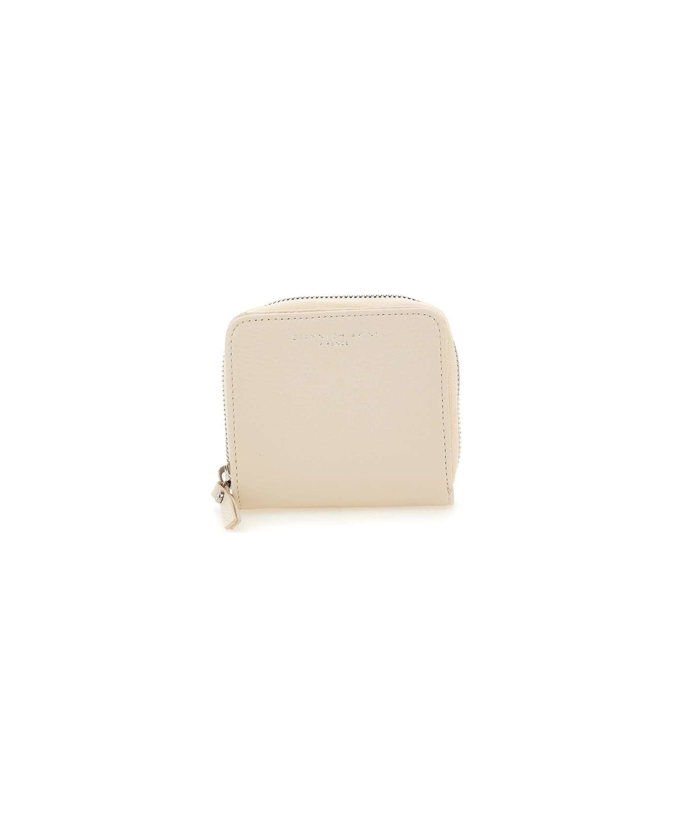 Gianni Chiarini Leather Wallet - WHITE