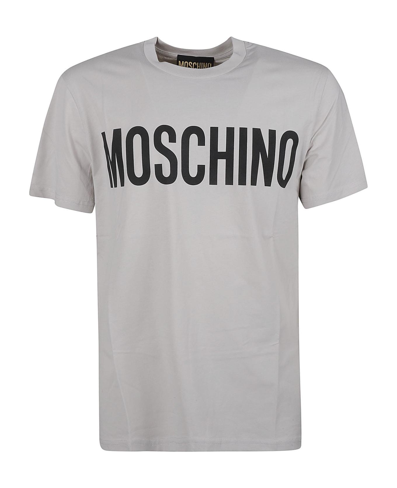 Moschino Logo Print T-shirt - Grey