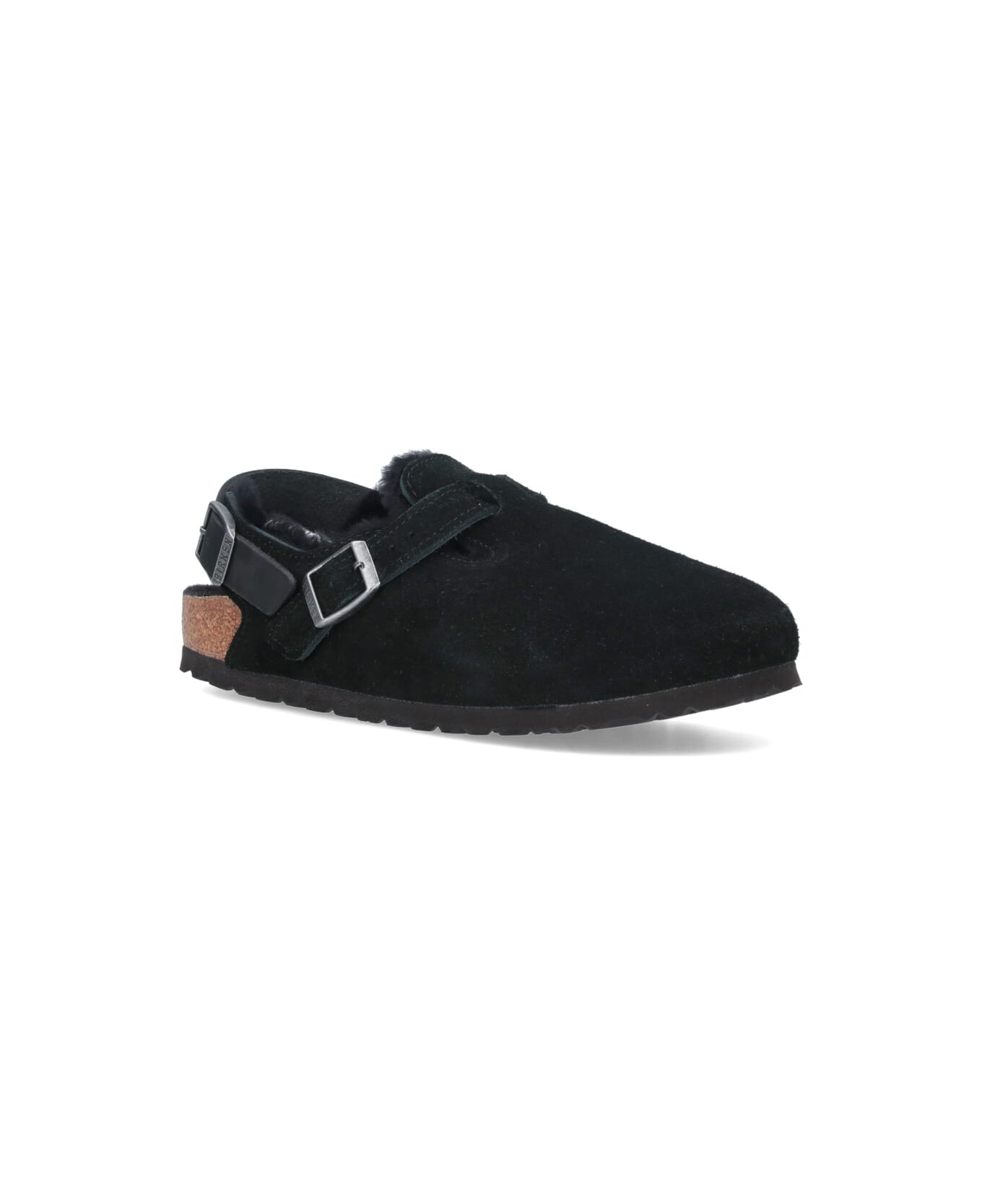 Birkenstock "tokio" Fur Mules - Black  