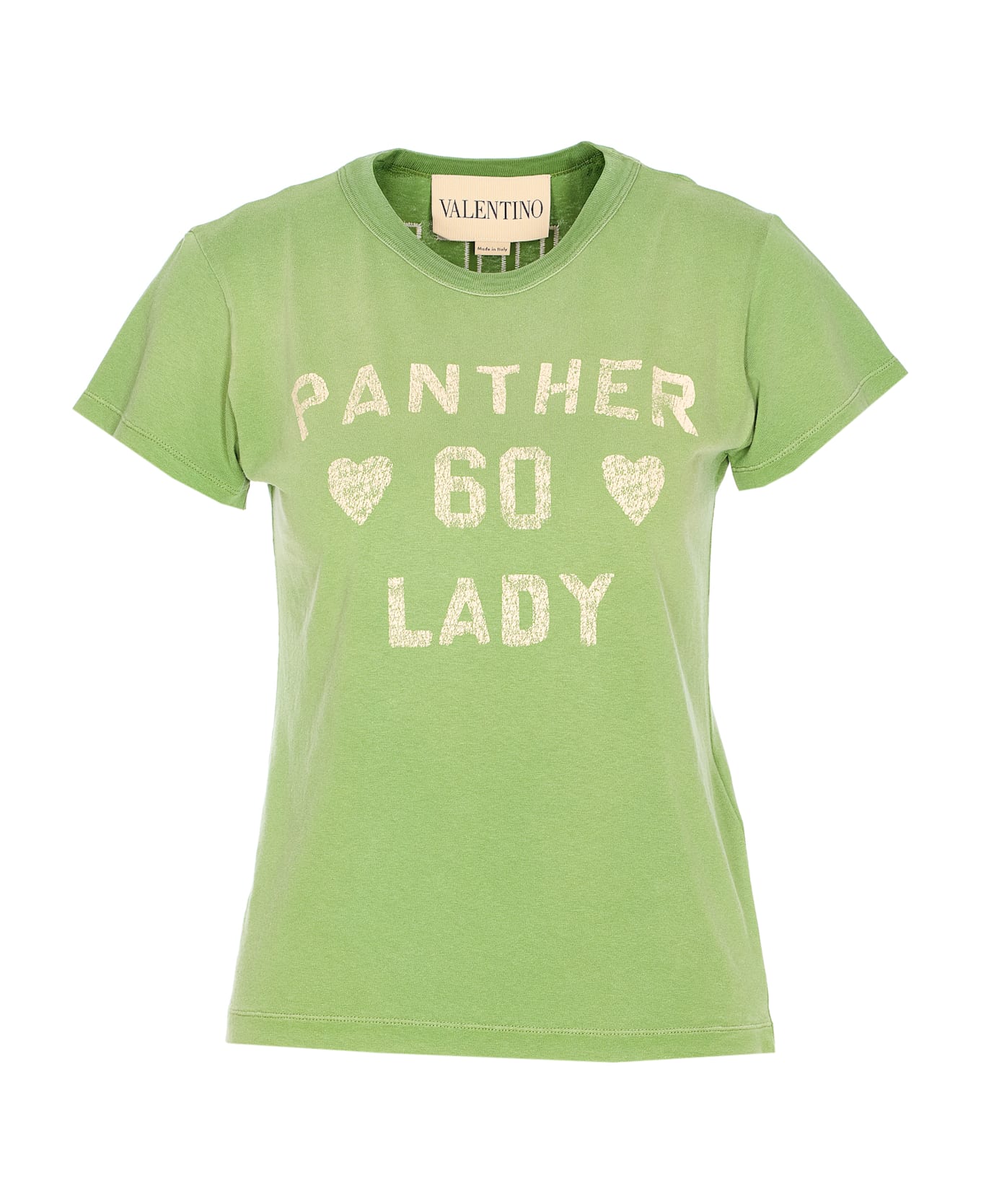 Valentino Garavani Panther Lady Printed T-shirt - Green