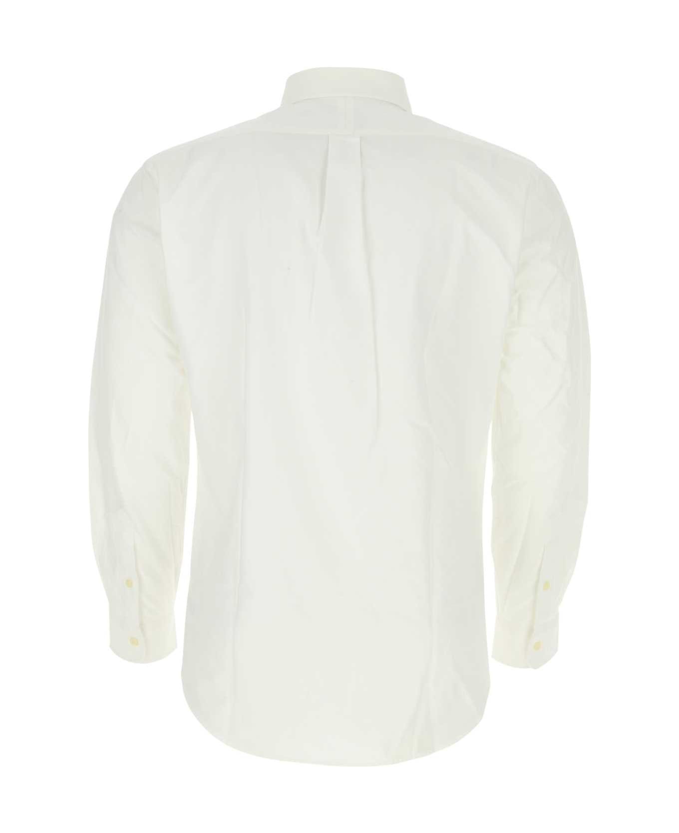 Polo Ralph Lauren White Oxford Shirt - White