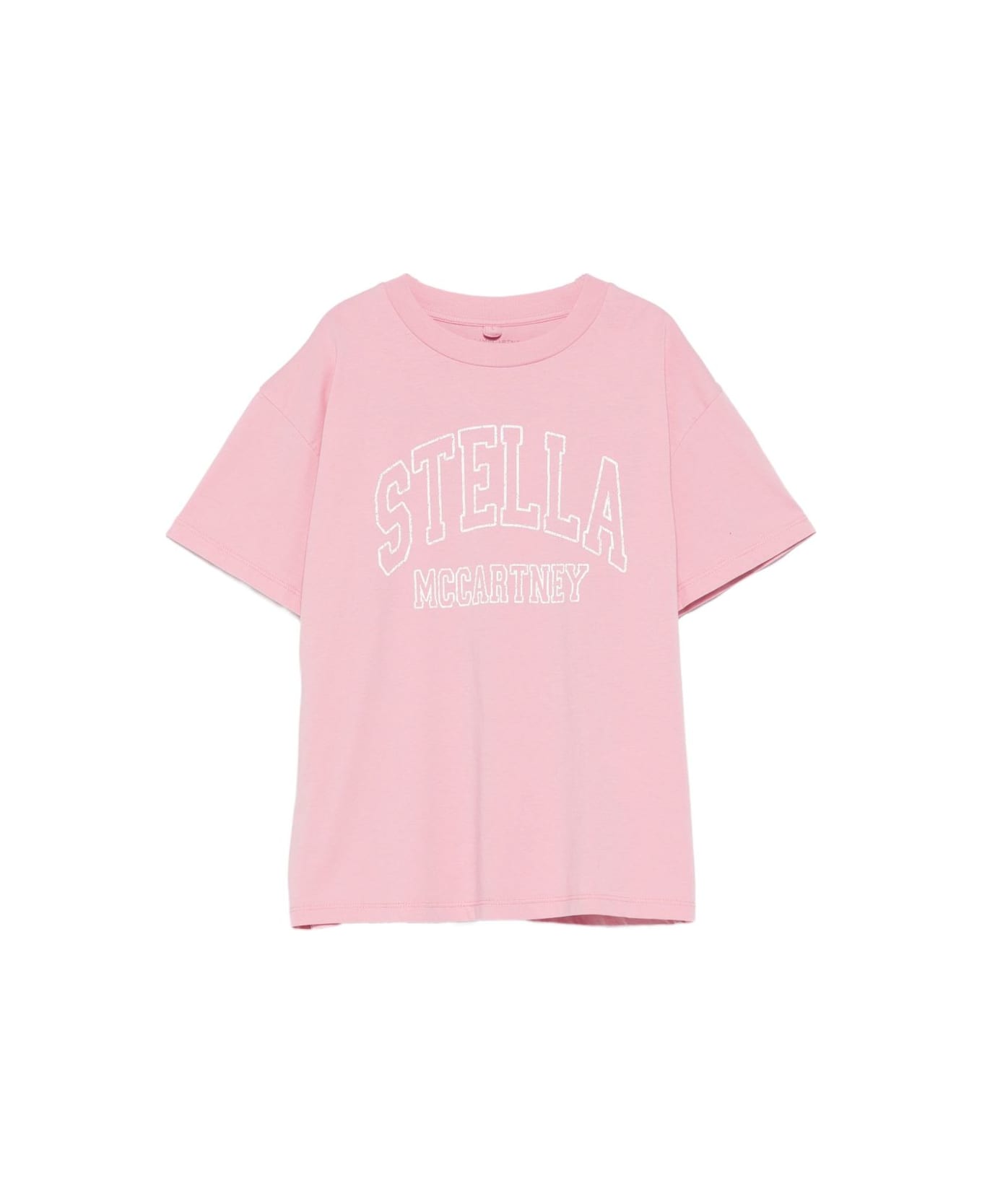 Stella McCartney Kids Logo T-shirt - Pink