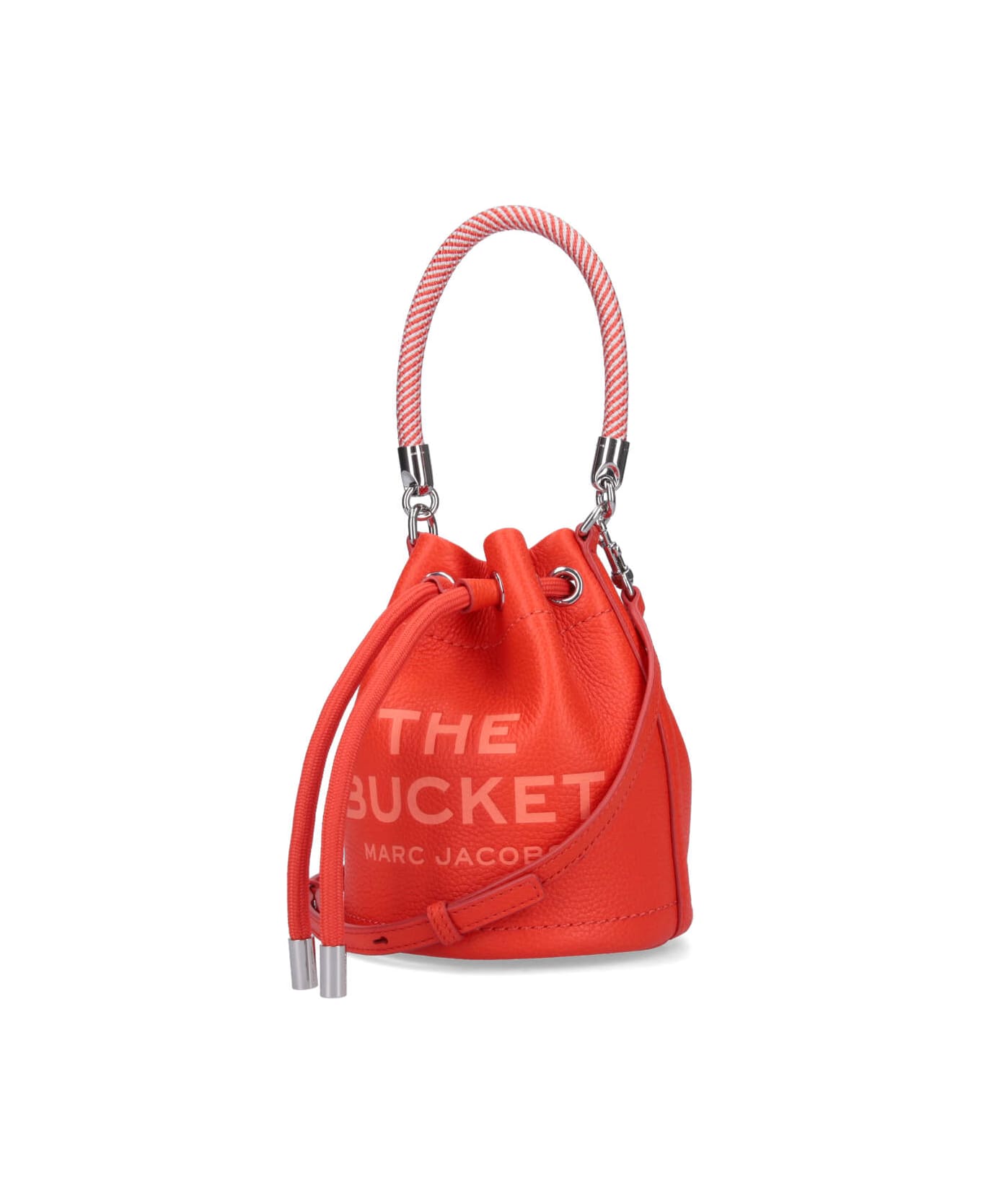 Marc Jacobs Orange Leather The Mini Bucket Bag - Orange