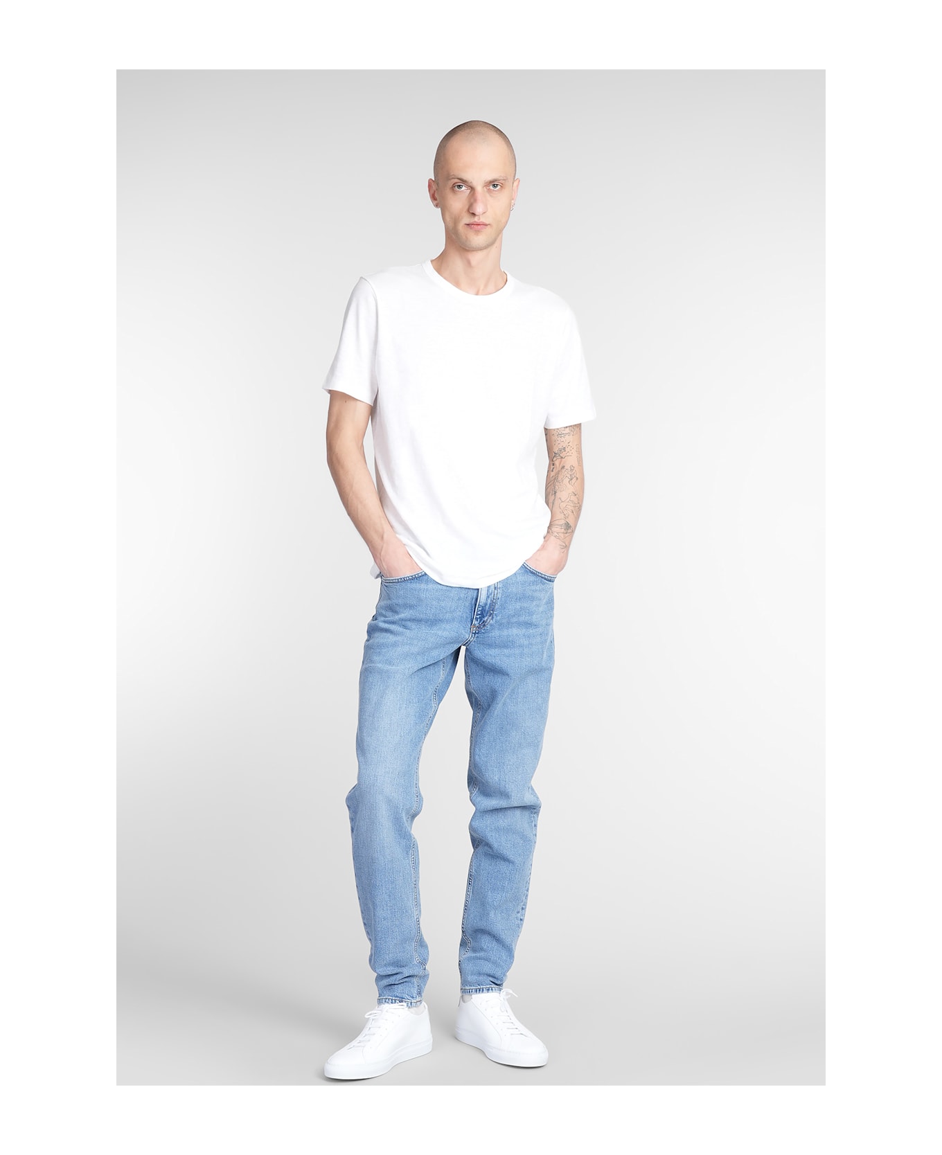 Theory Jeans In Blue Denim - blue