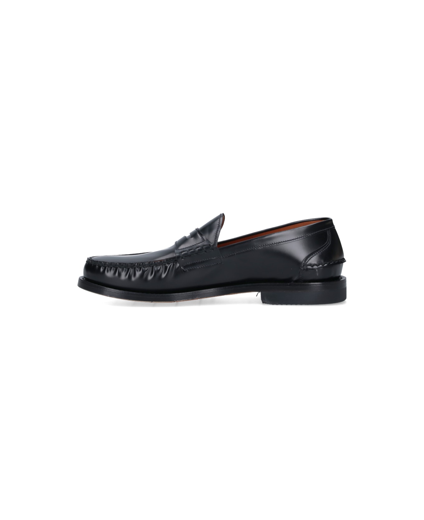 Premiata Leather Loafers - Black