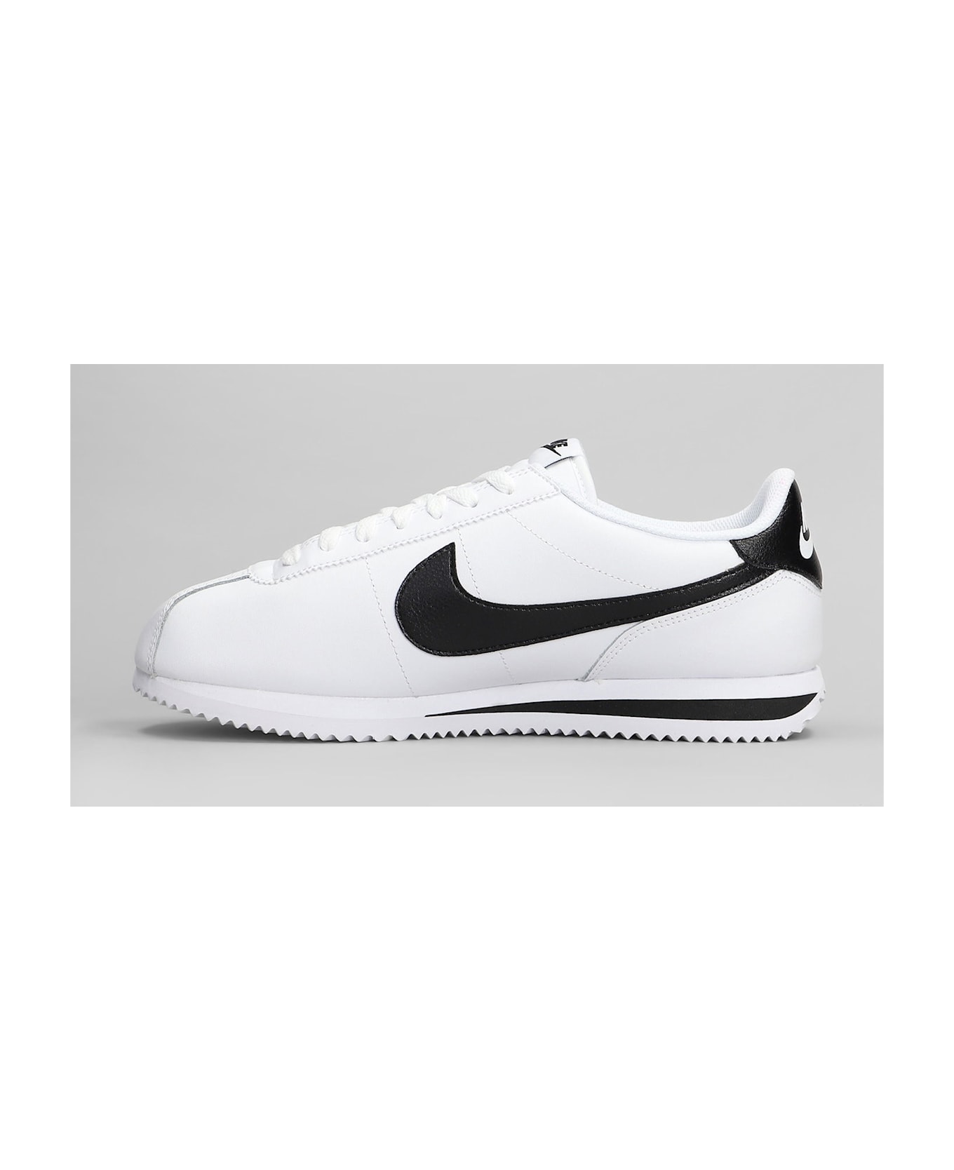 Nike Cortez Sneakers In White Leather - white