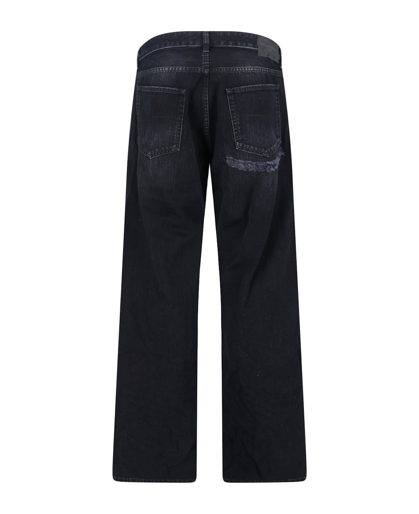 Balenciaga Straight Jeans - Black