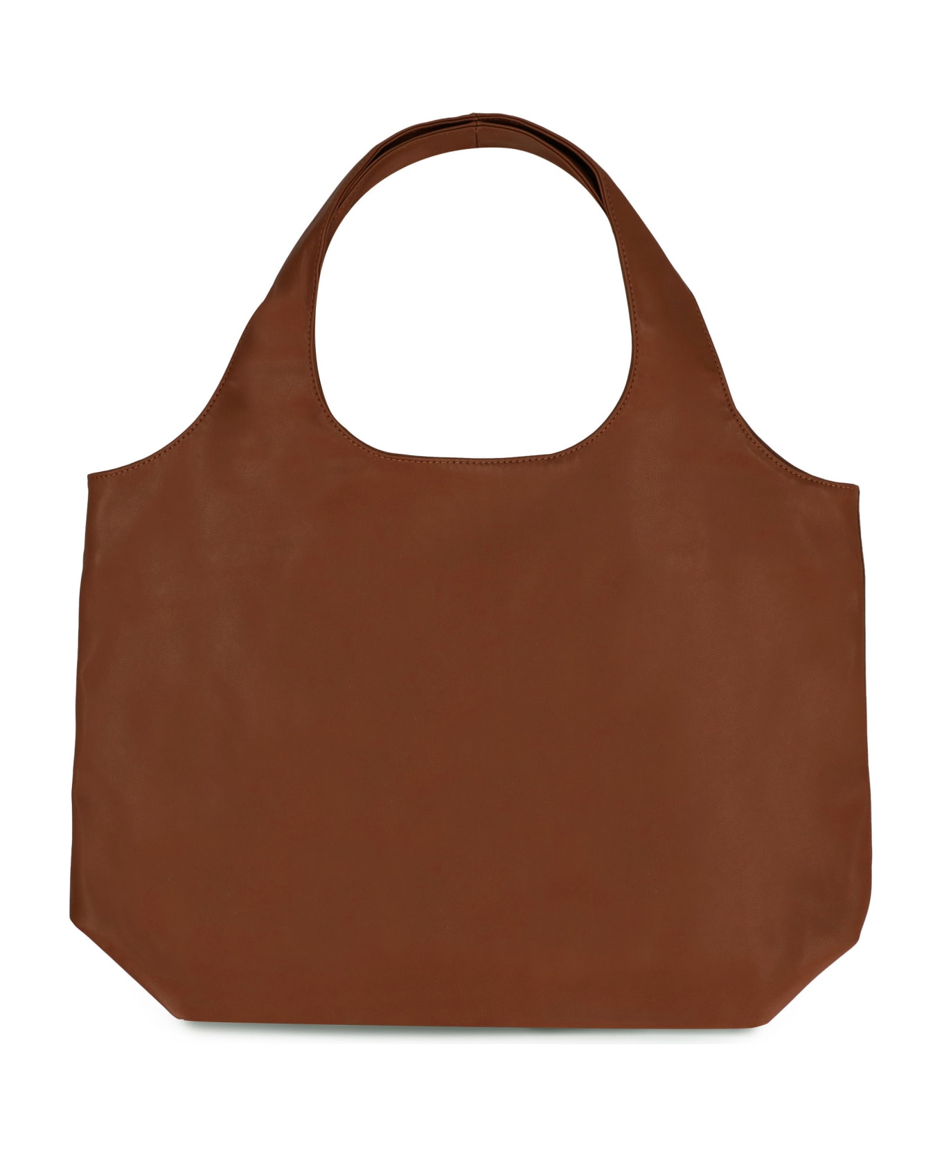 A.P.C. Vegan Leather Tote - brown