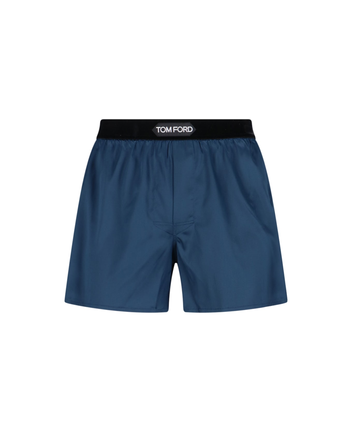 Tom Ford Logo Boxer Shorts - Blue