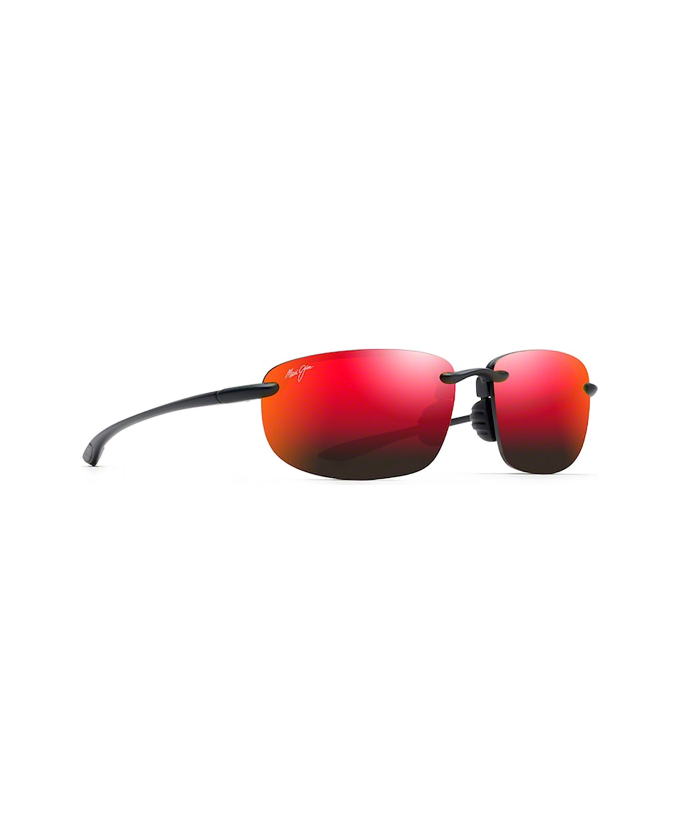 Maui Jim HO`OKIPA ASIAN FIT Sunglasses - Hawaii Lava Hookipa Black