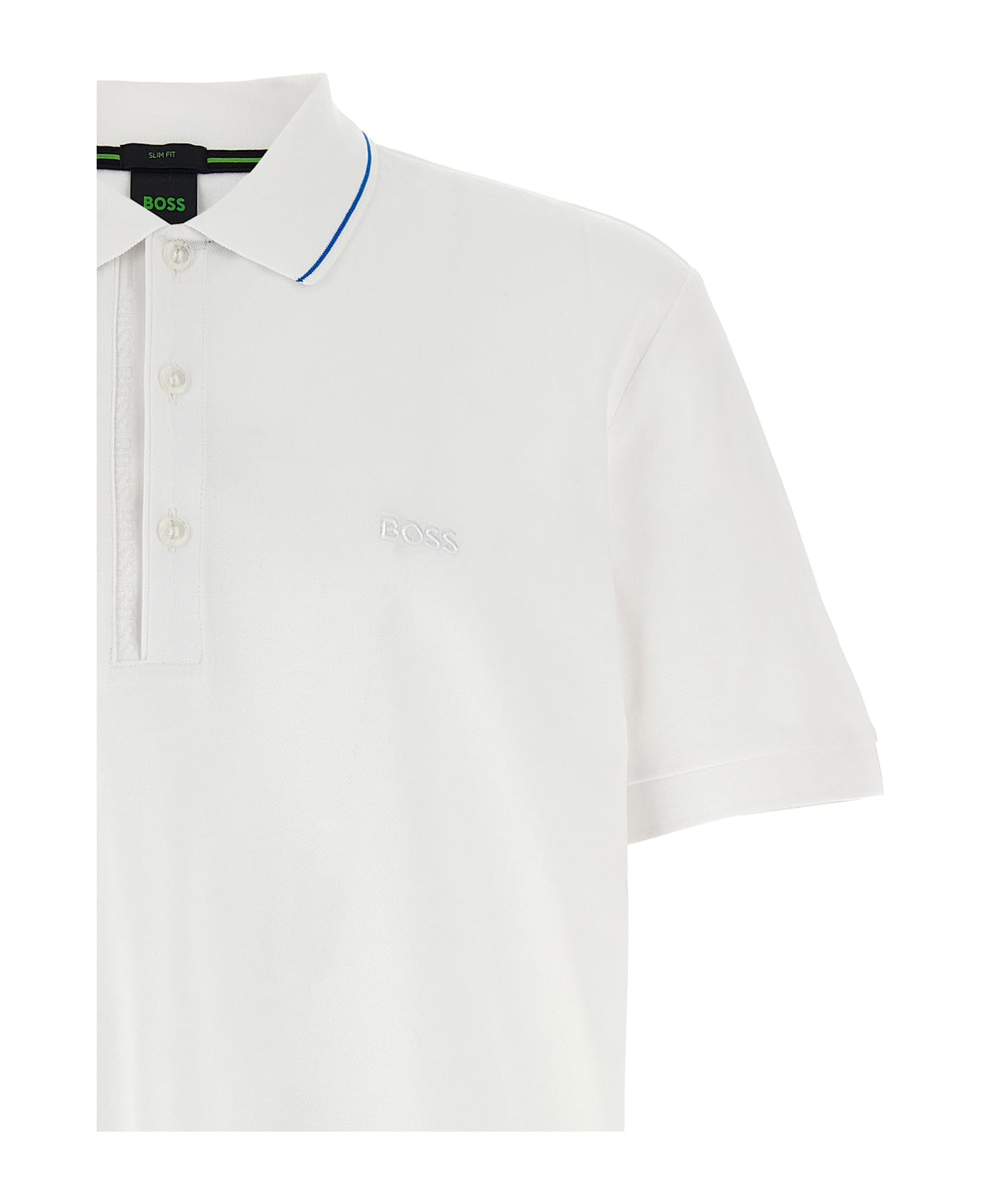 Hugo Boss 'paule 4' Polo Shirt - WHITE