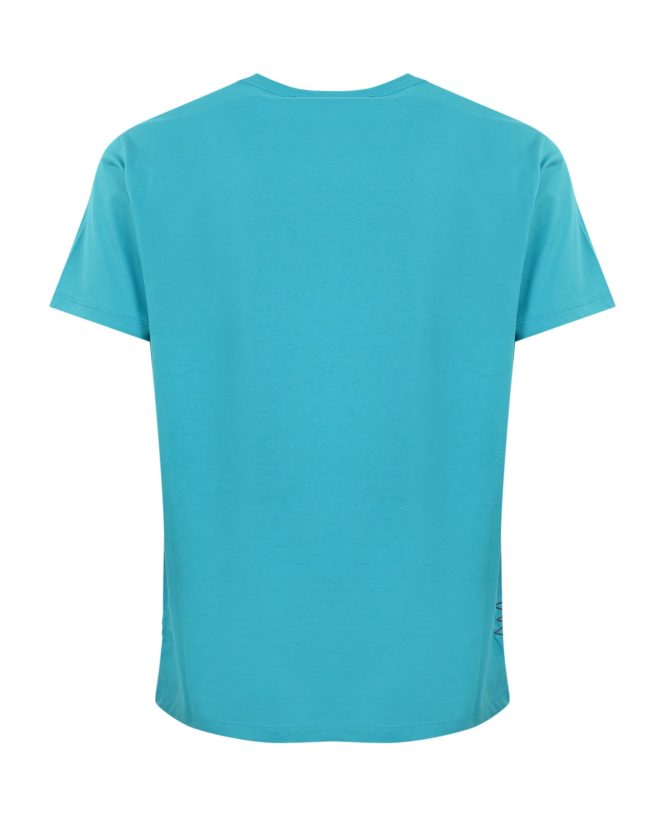 Amaranto Cotton T-shirt - Turchese