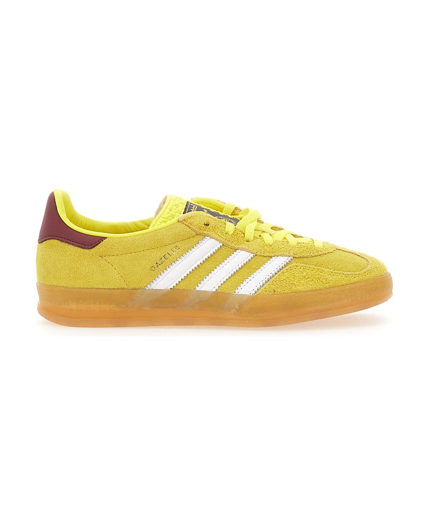Adidas Originals 'gazelle Indoor' Suede Sneakers - Yellow