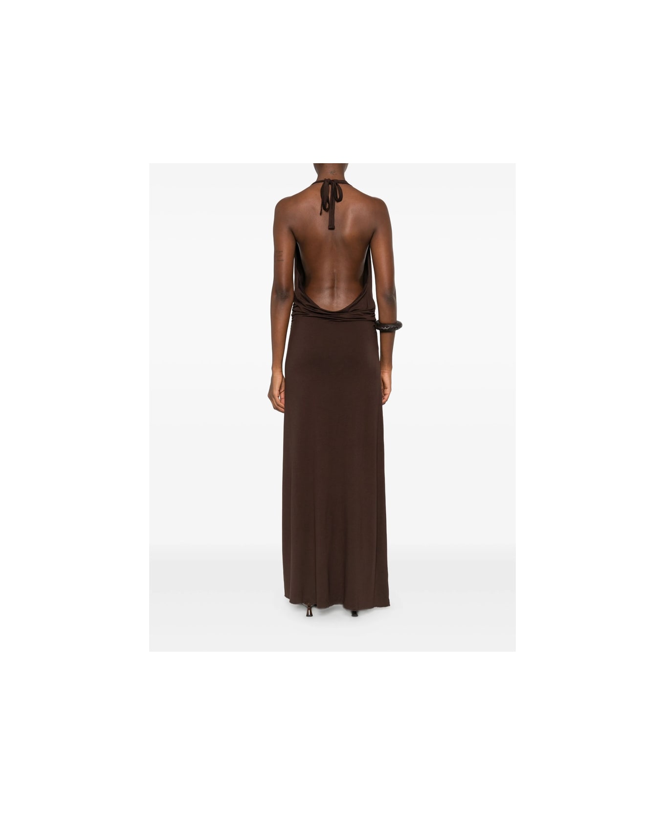 Gimaguas Dress - BROWN