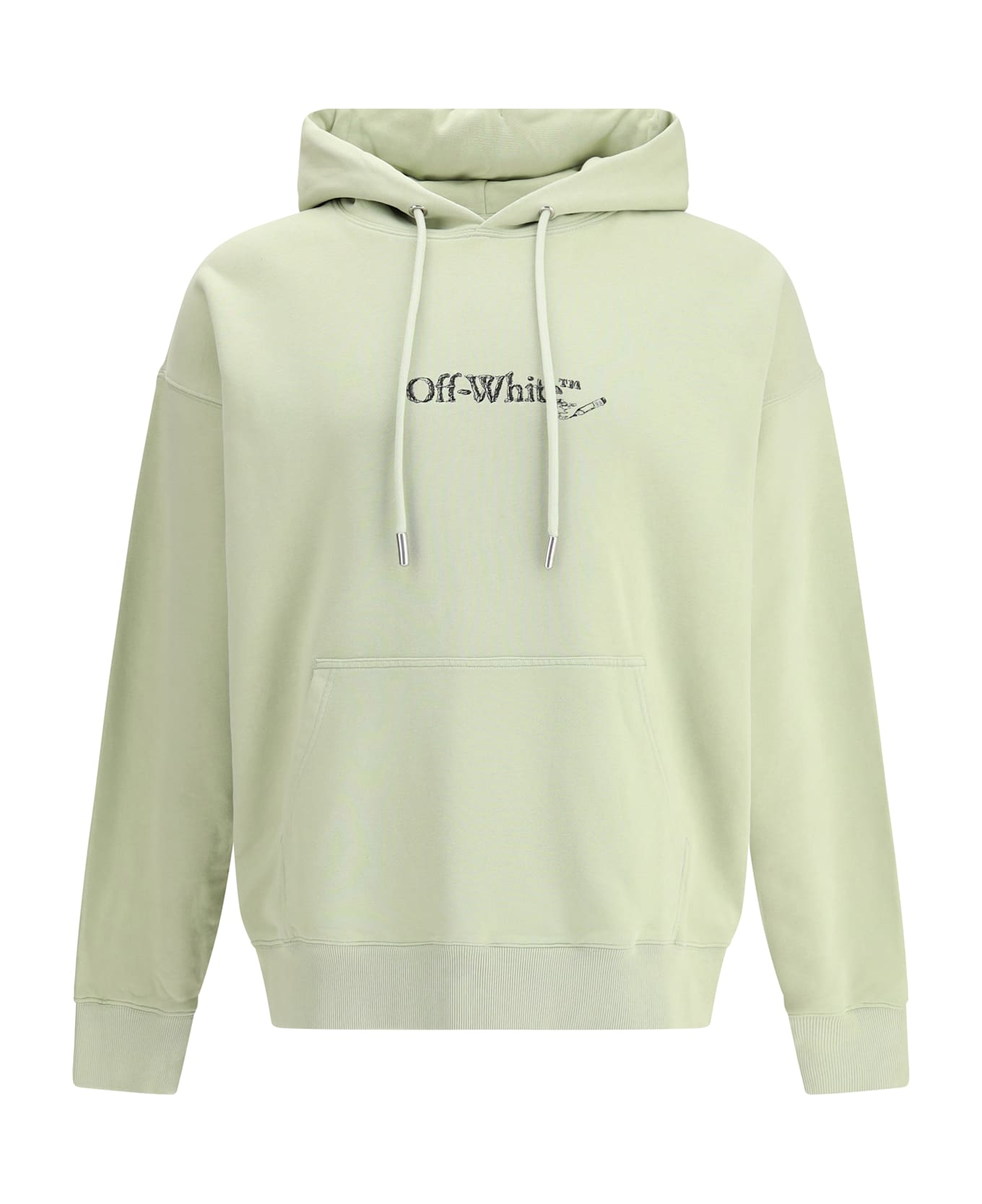 Off-White Logo-embroidered Hoodie