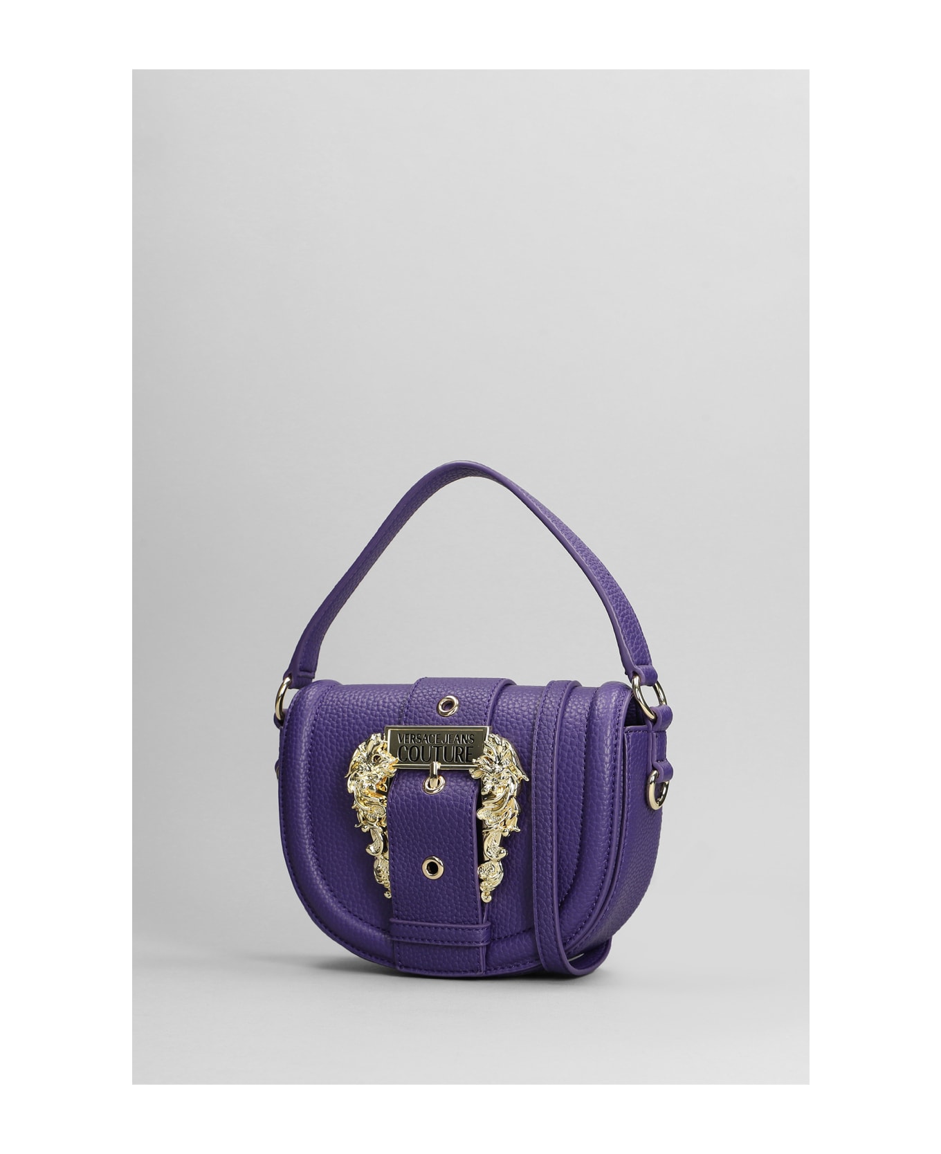 Versace Jeans Couture Hand Bag - PURPLE トートバッグ