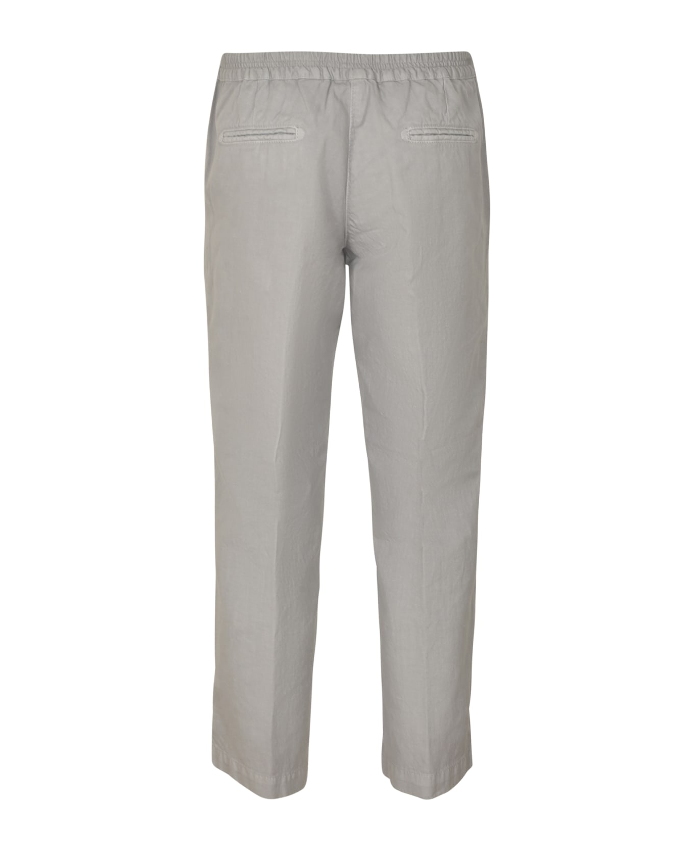 Massimo Alba Buttoned Classic Trousers - Silver