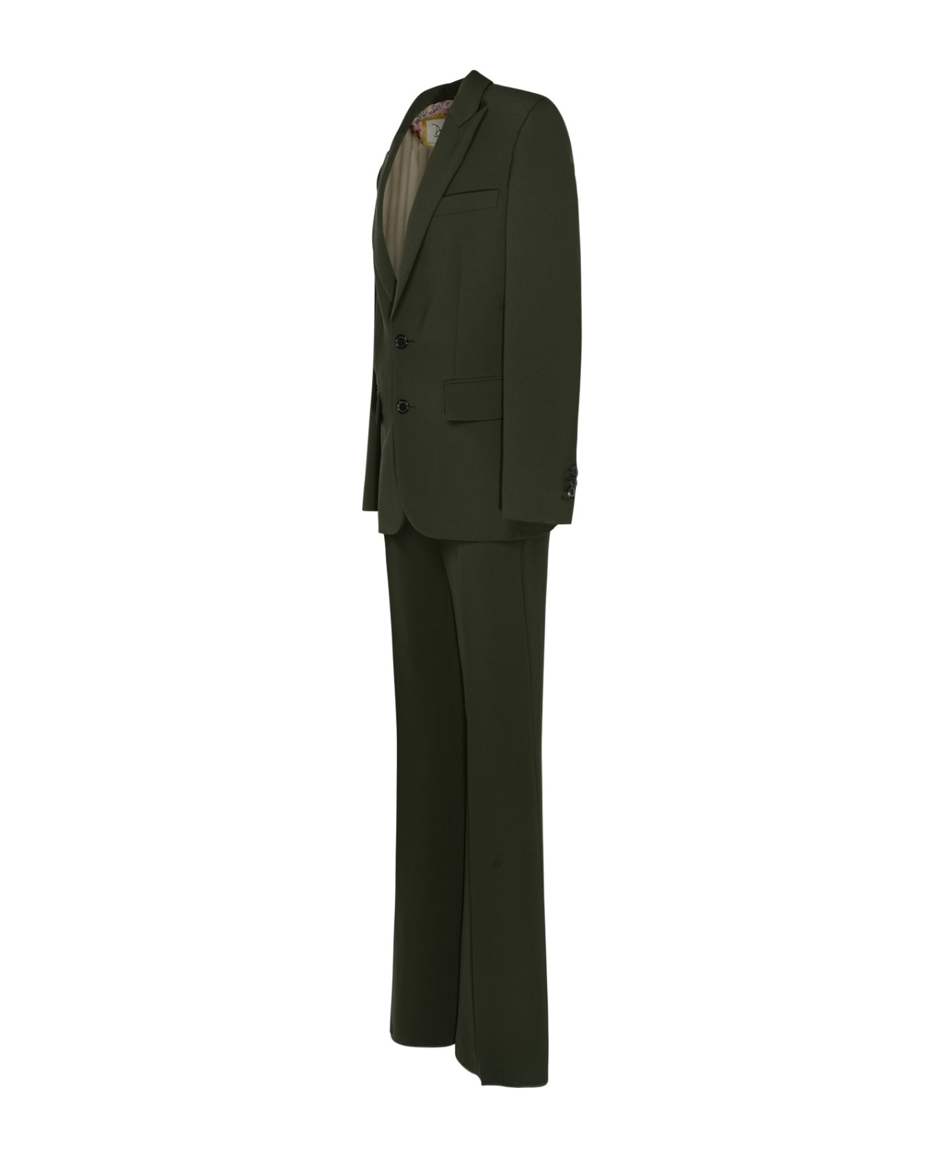 Dsquared2 Green Polyester Suit - Green ボトムス