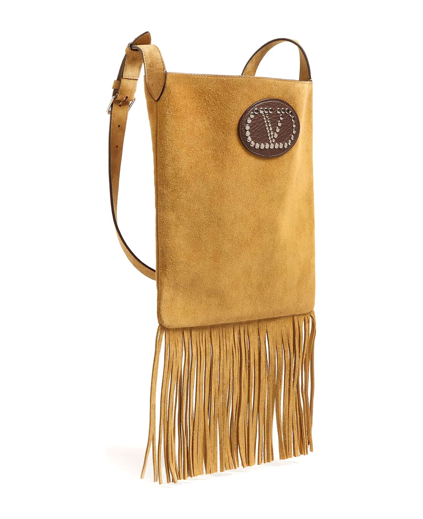 Valentino Garavani Nellcôte Shoulder Bag - Beige
