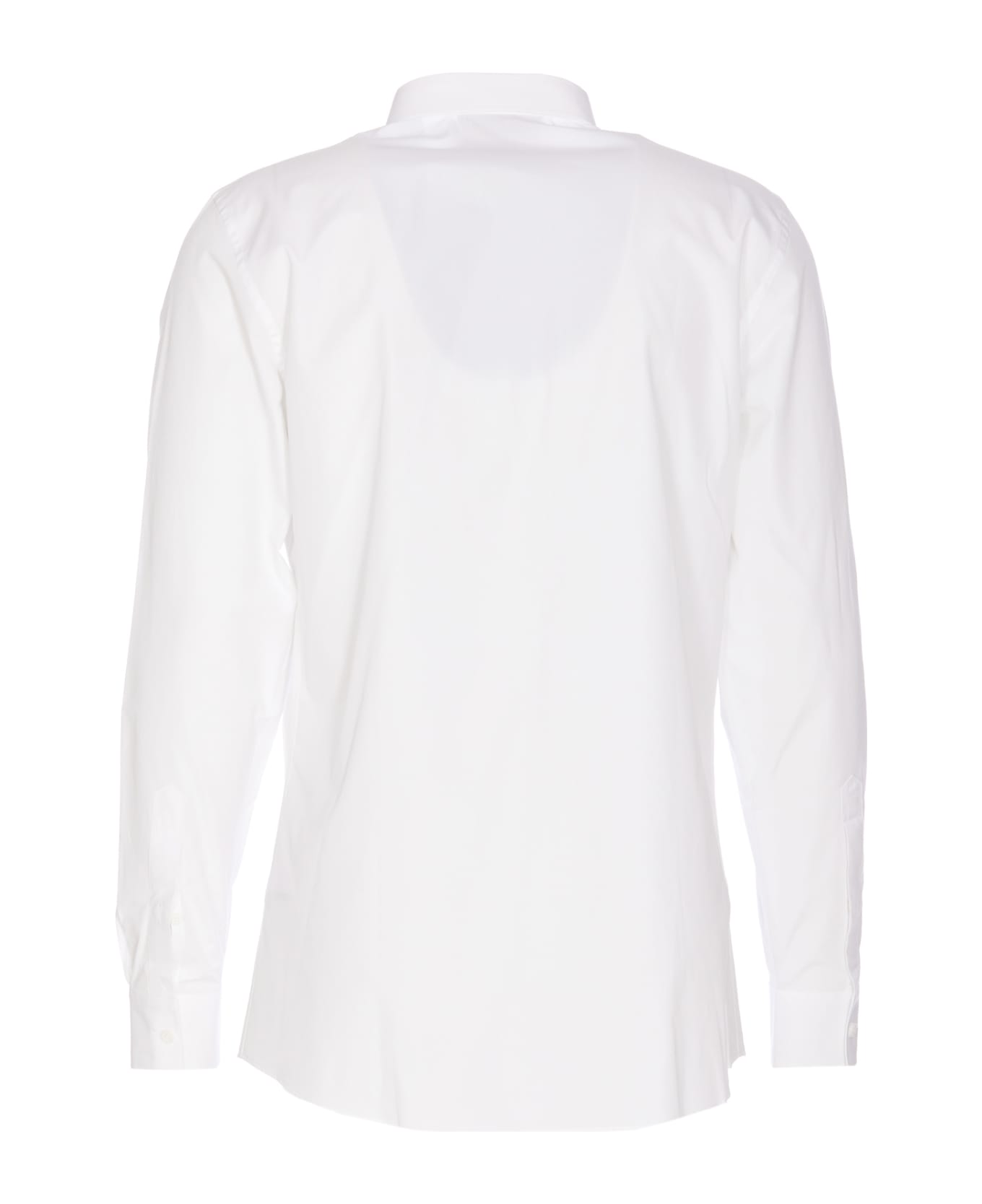 Moschino Double Question Shirt - White