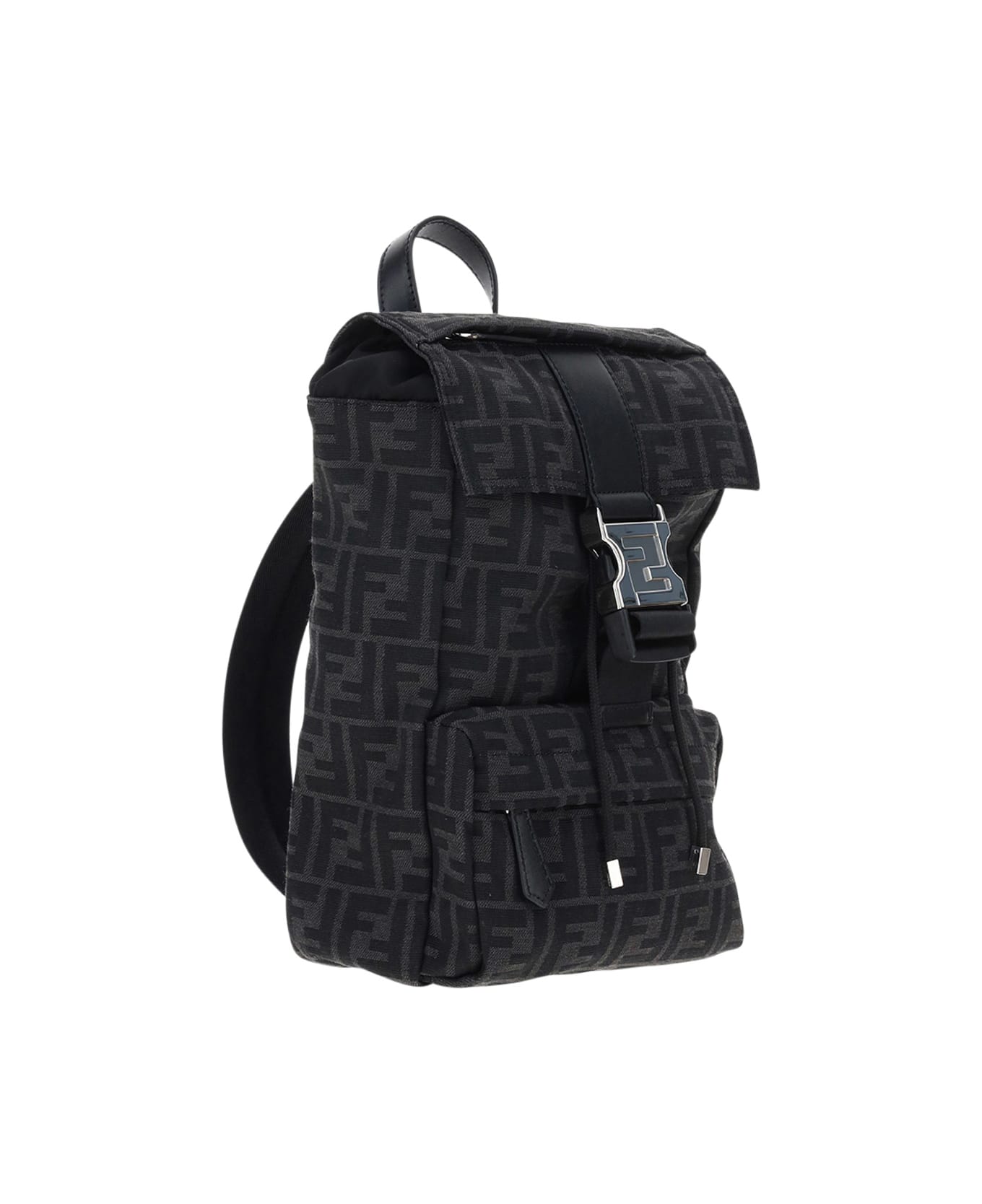 Fendi Ness Backpack - BLACK