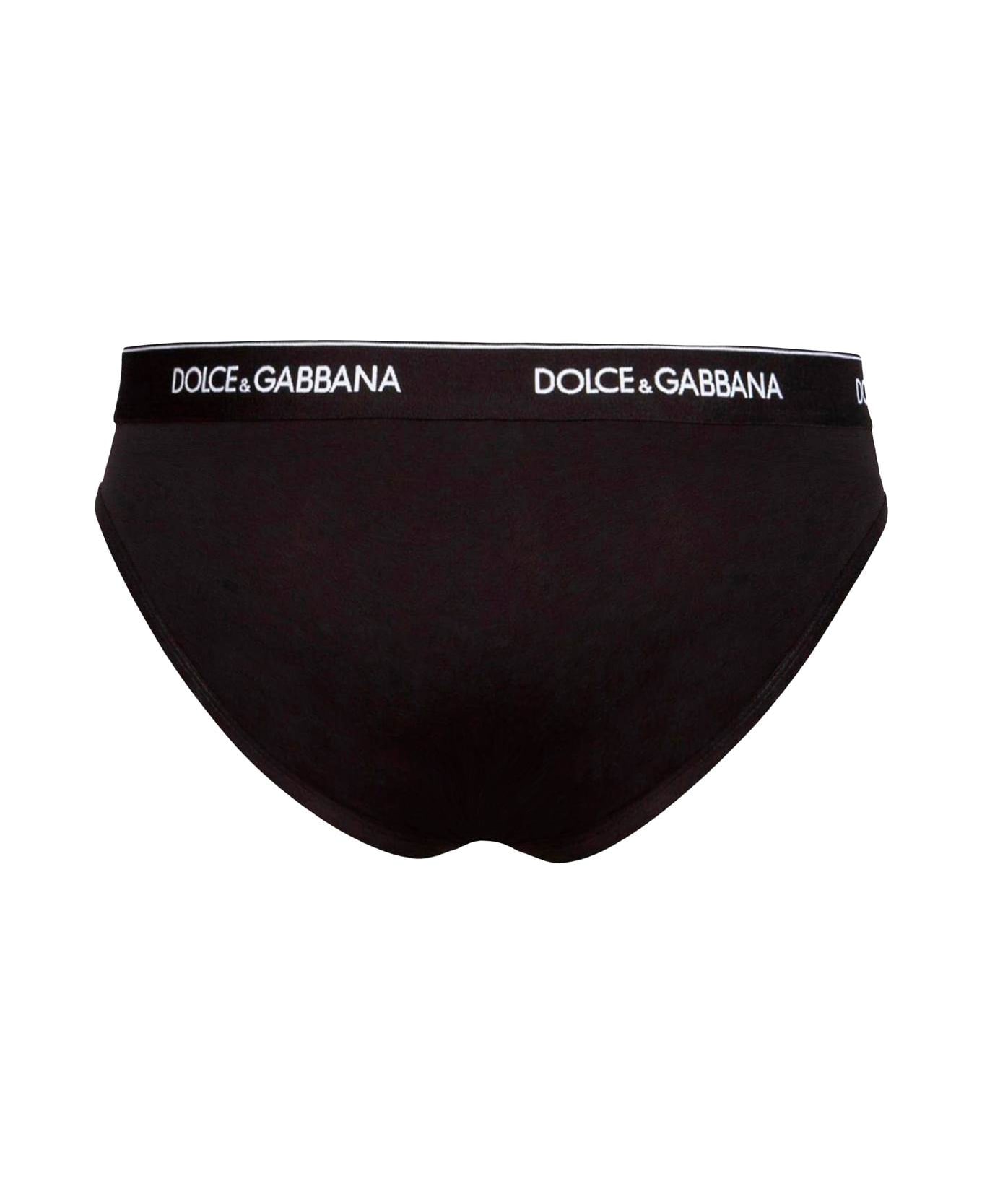 Dolce & Gabbana Underwear Briefs Bi-pack - Nero