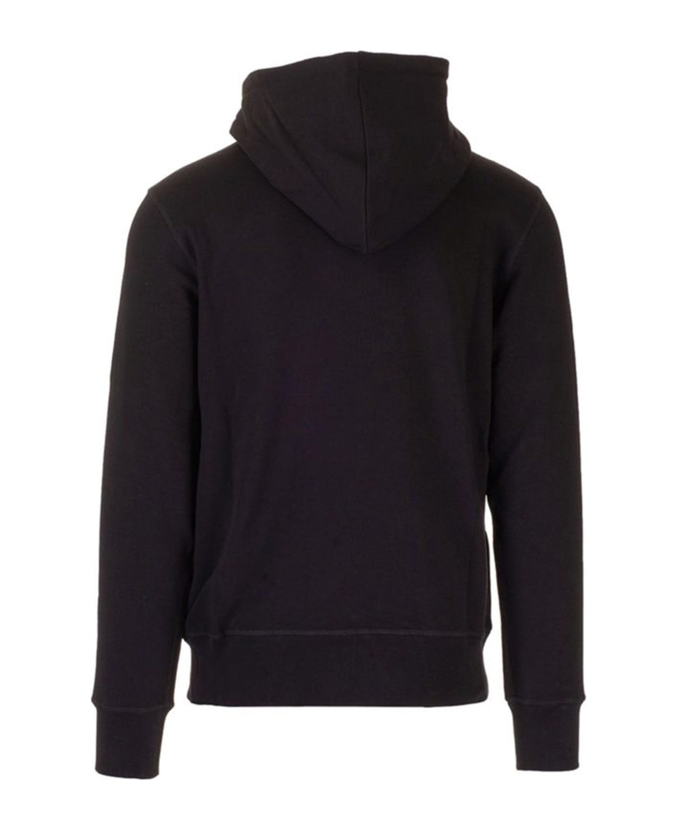 Alexander McQueen Hooded Sweatshirt - Black