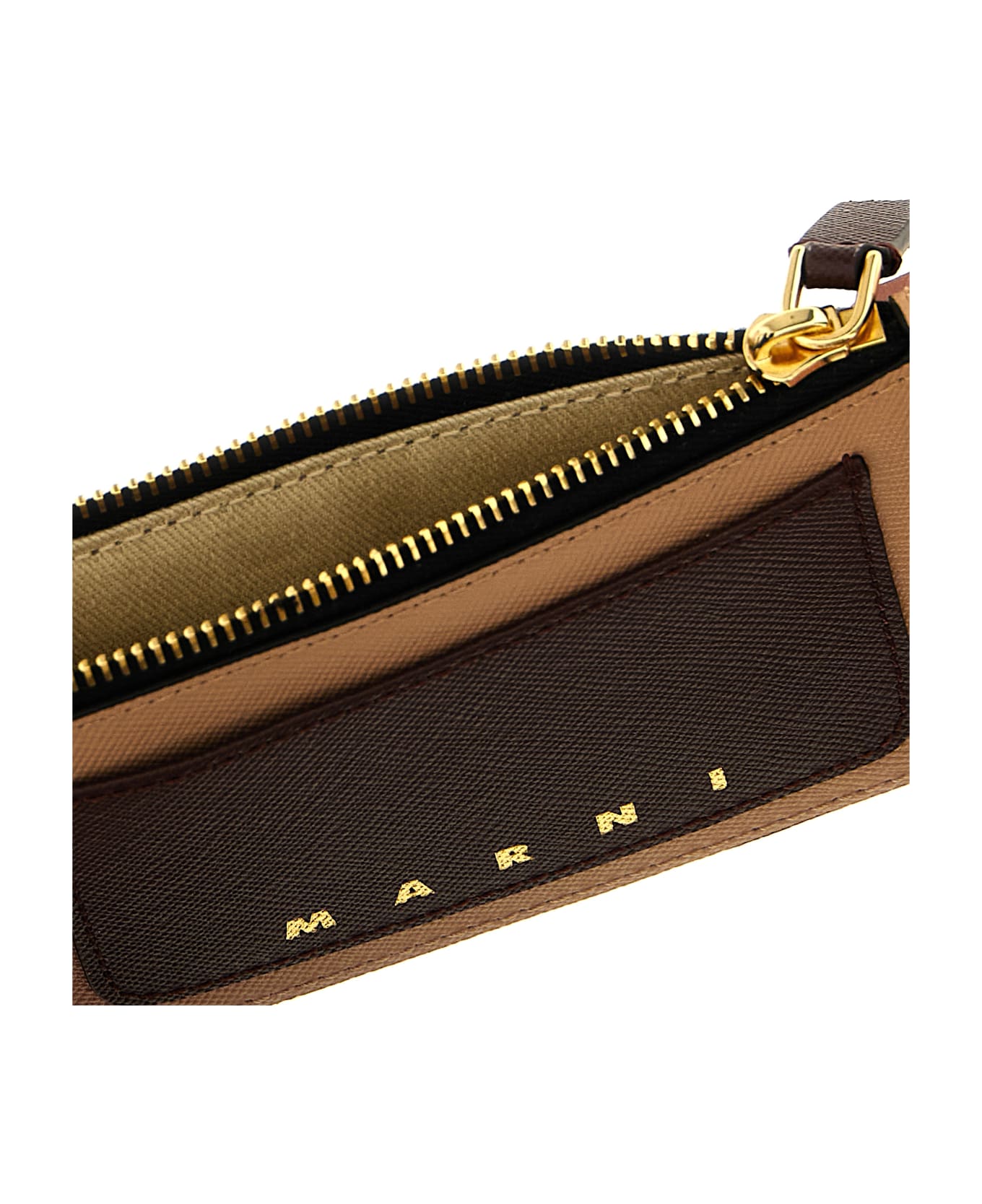 Marni Saffiano Leather Cardholder - Multicolor