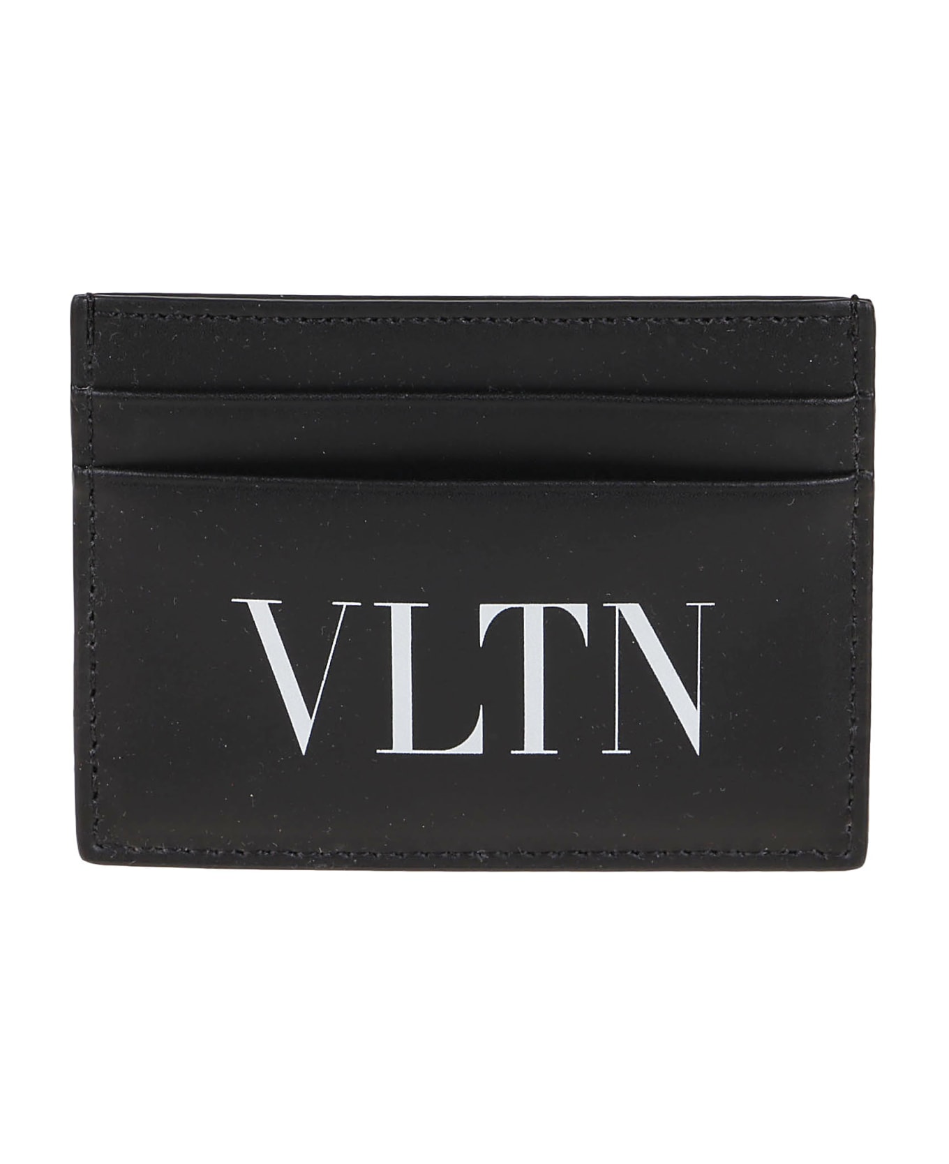 Valentino Garavani Small Credit Card Holder Vltn - Valentino Bags Exclusives Kaarthouder in roze