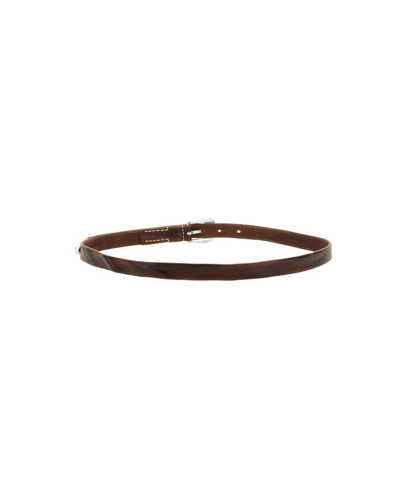 Our Legacy Cintura In Pelle - BROWN