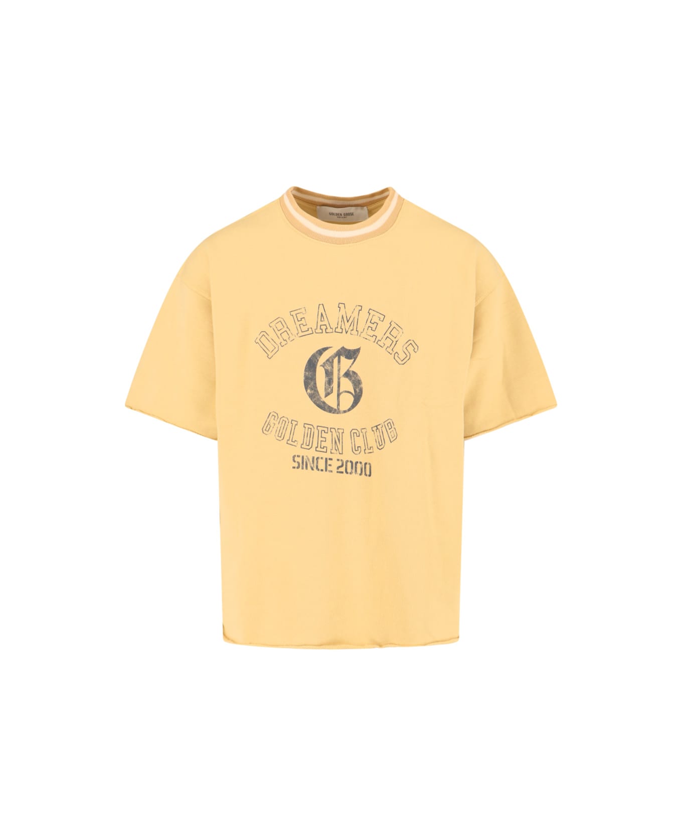 Golden Goose Logo T-shirt - Yellow