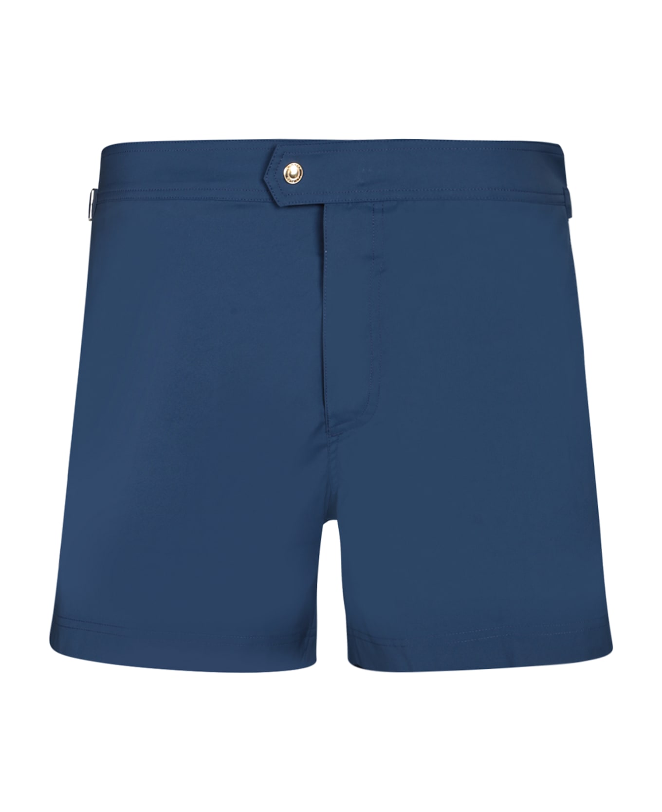 Tom Ford Blue Piping Swim Shorts - Blue