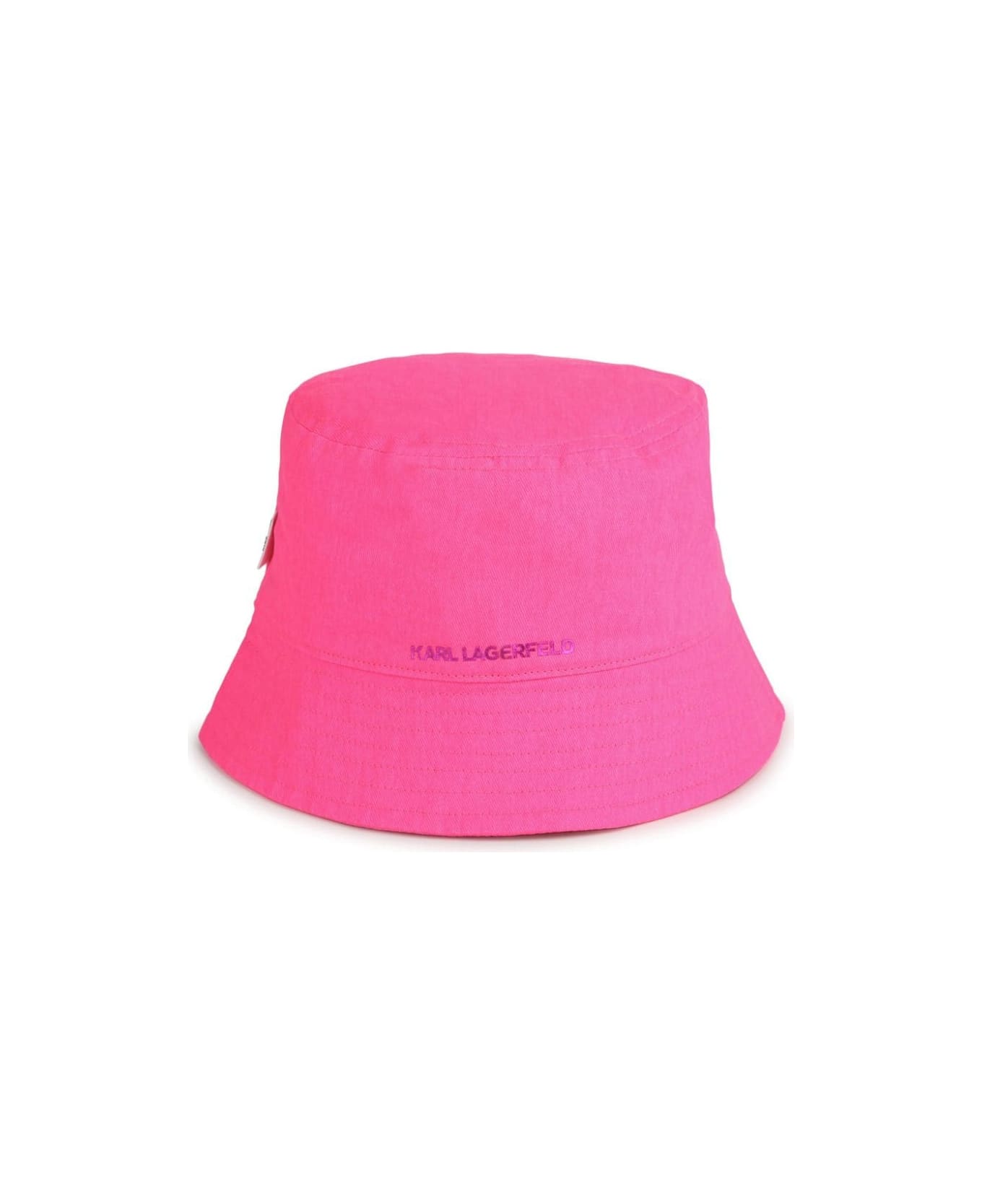 Karl Lagerfeld Kids Cappello Con Logo - Pink アクセサリー＆ギフト