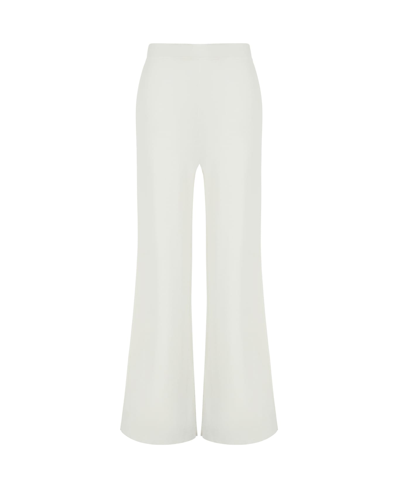 Parosh Knitted Trousers - White