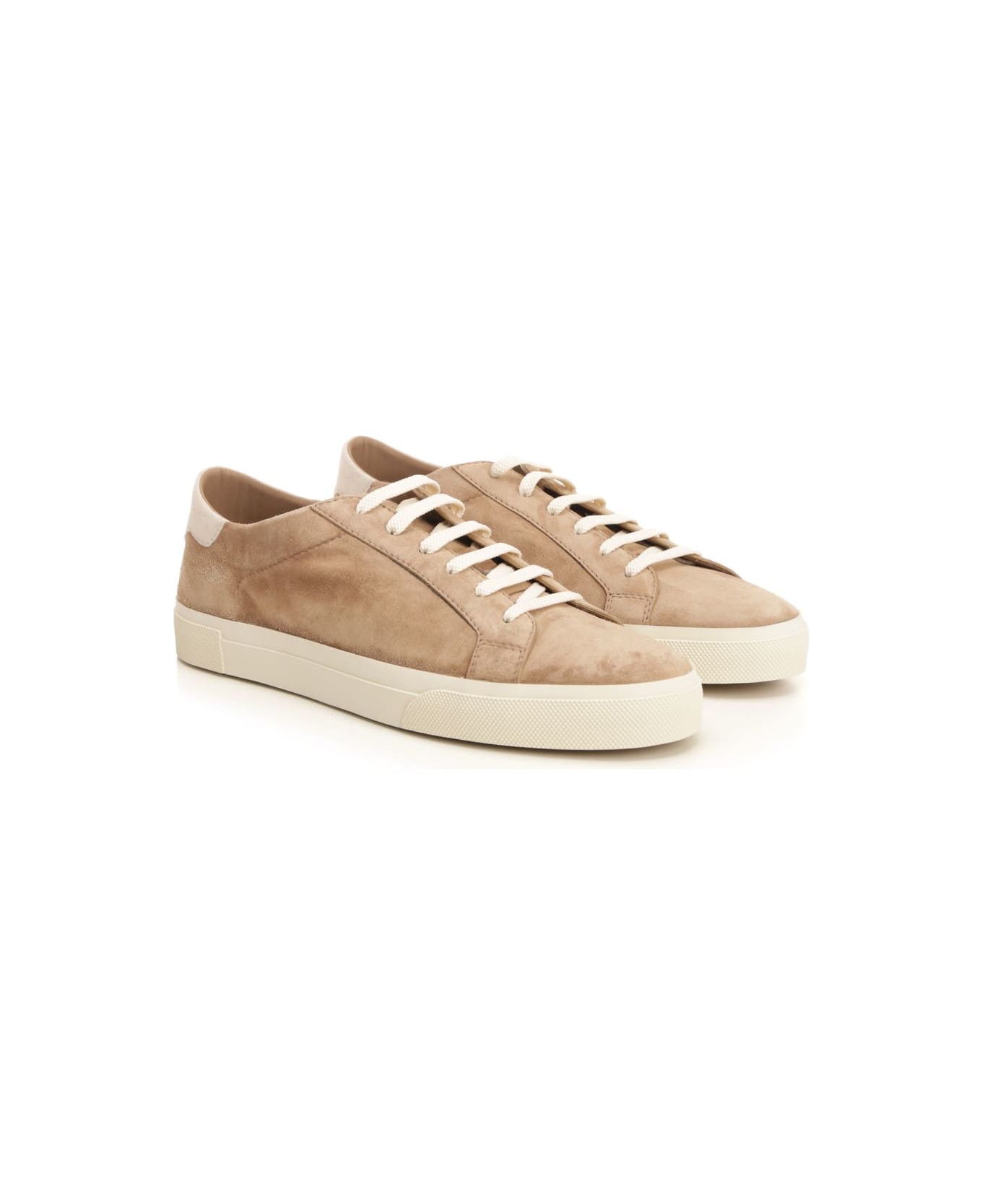 Brunello Cucinelli Suede Sneakers - Beige