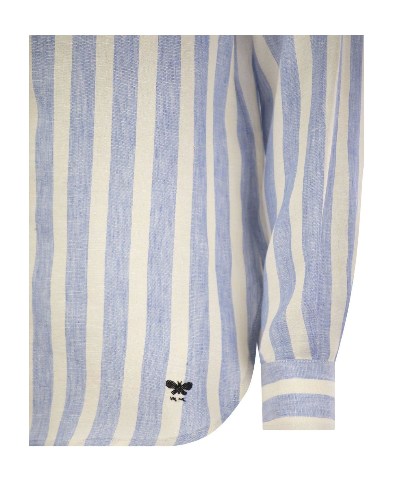 Weekend Max Mara Striped Long-sleeved Shirt