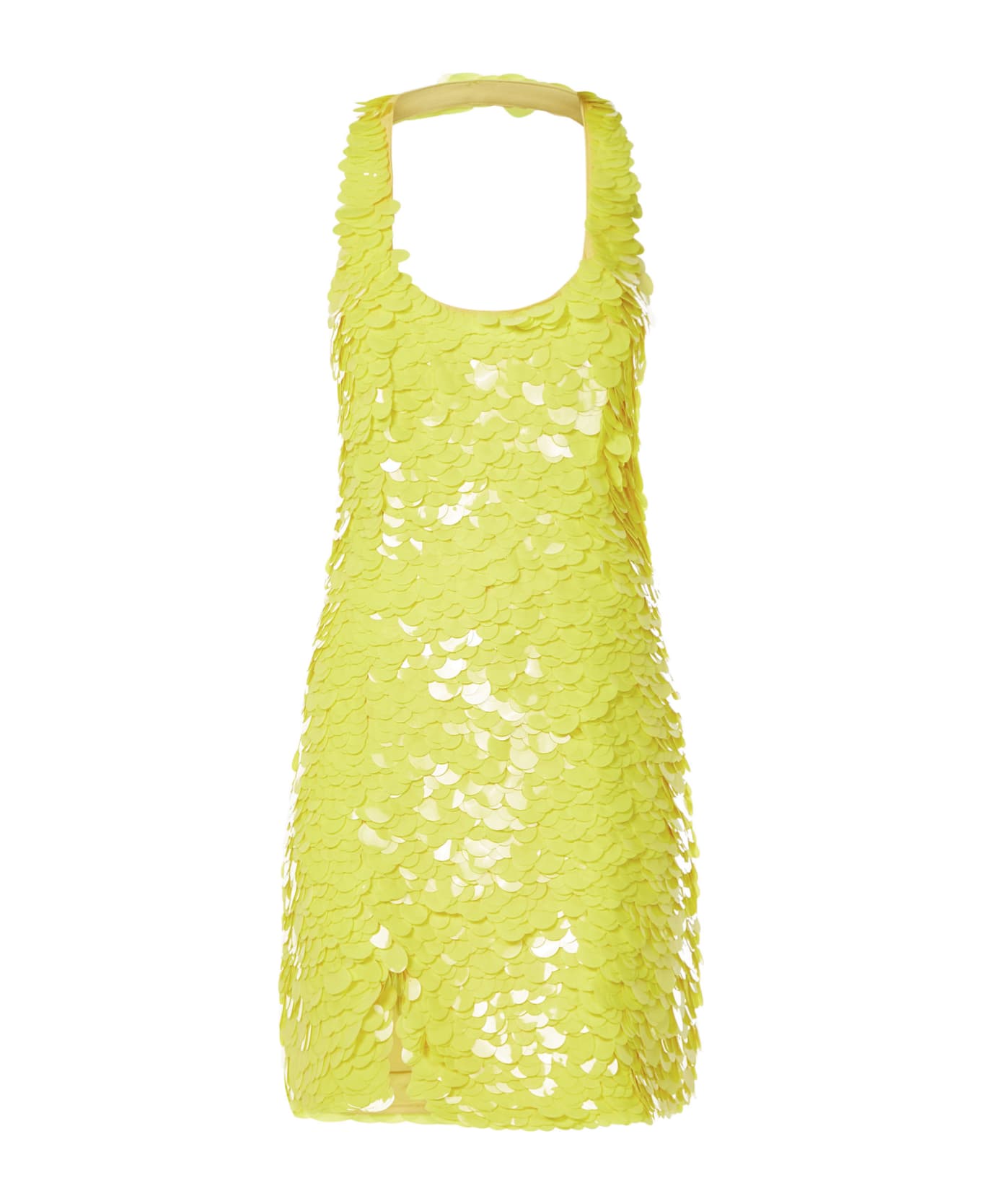 The Attico 'allium' Dress - Yellow